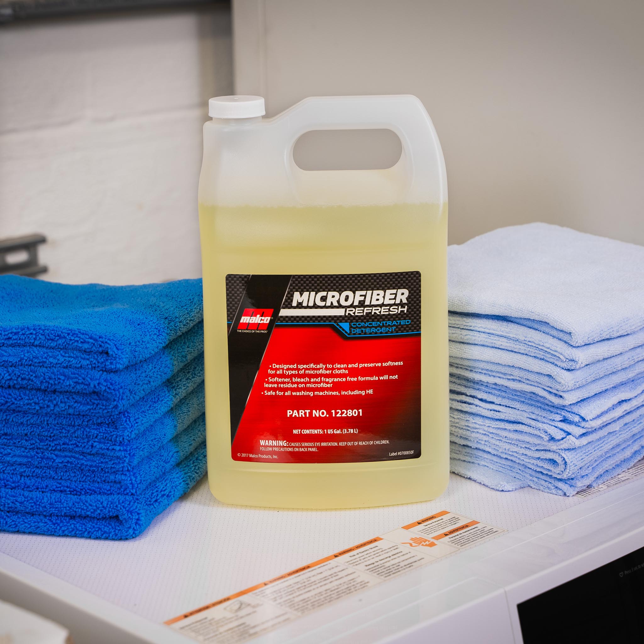 Malco Automotive 122801 Microfiber Refresh Concentrated Detergent