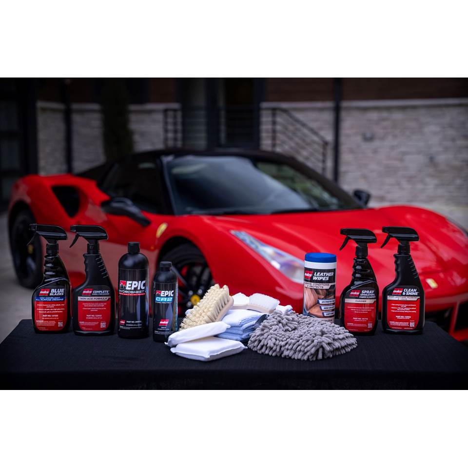 Malco Automotive 800420 Car Care Full Master Detailing Kit