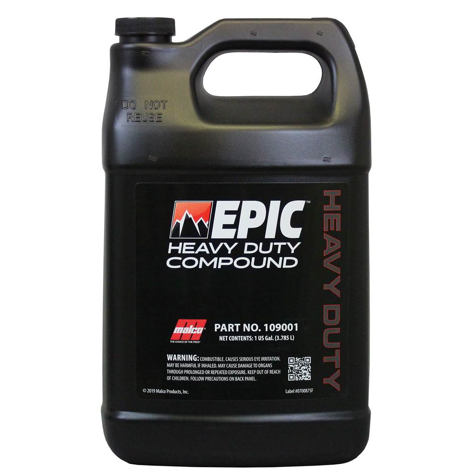 Malco EPIC Heavy Duty Compound Front Label