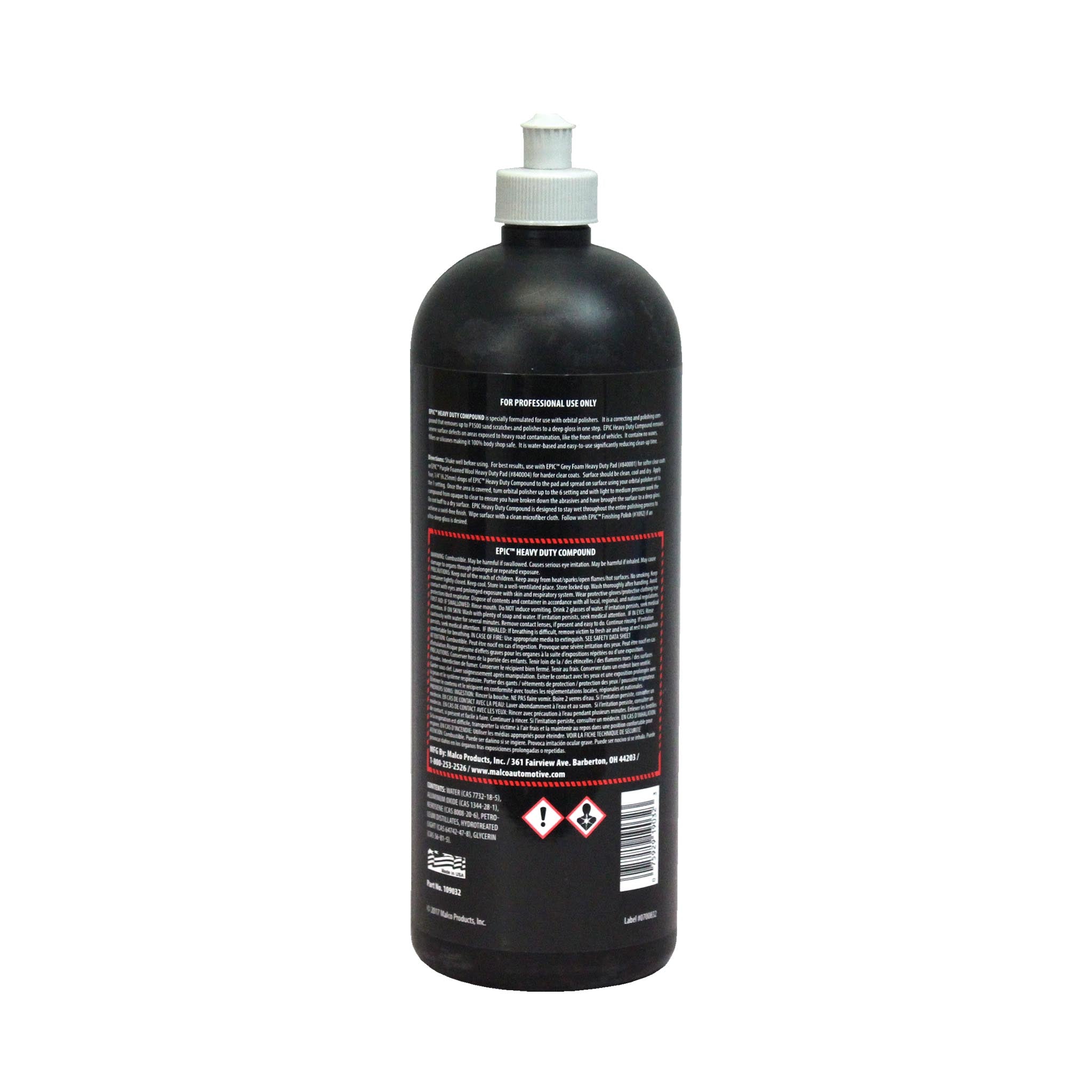 Malco Automotive Epic® Heavy Duty Compound