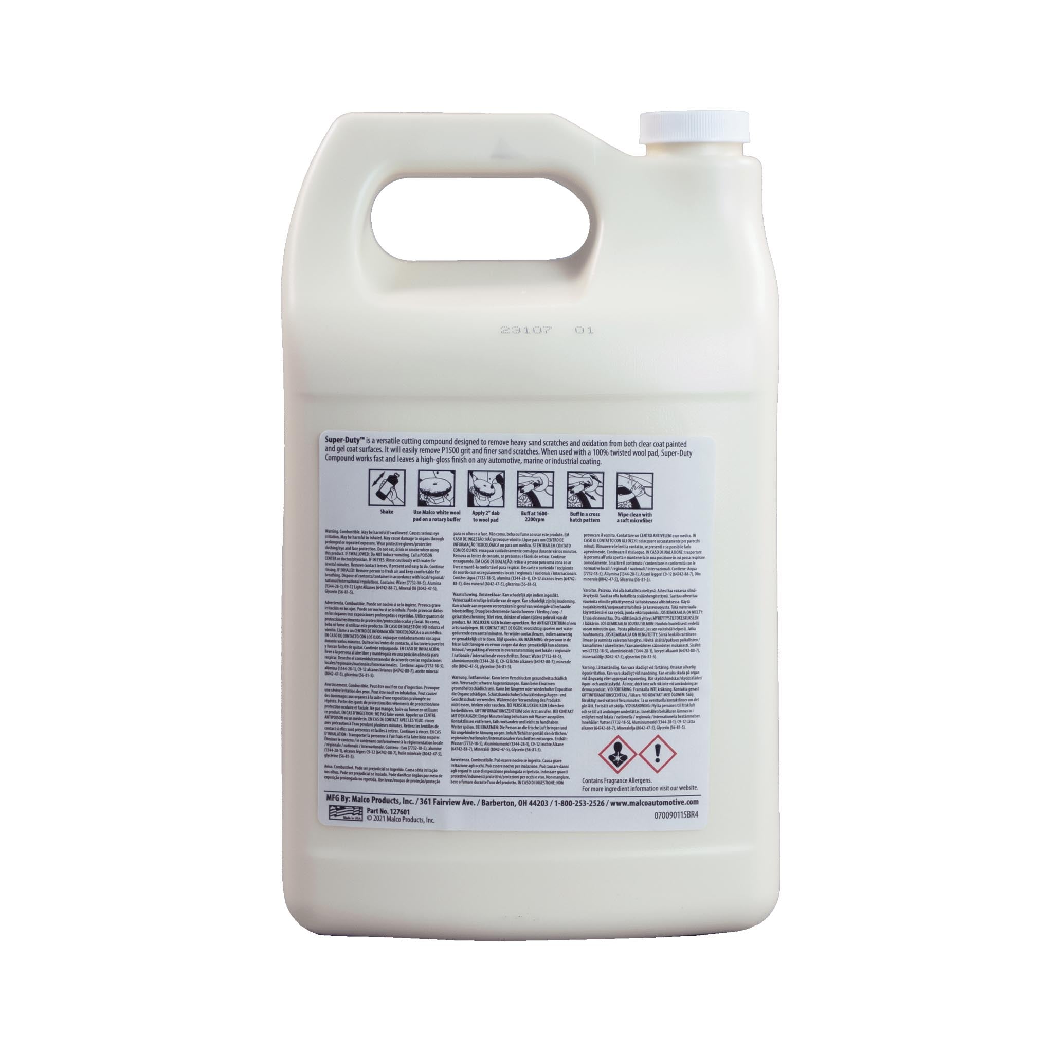 Malco Automotive Super-duty™ Heavy-cut Compound