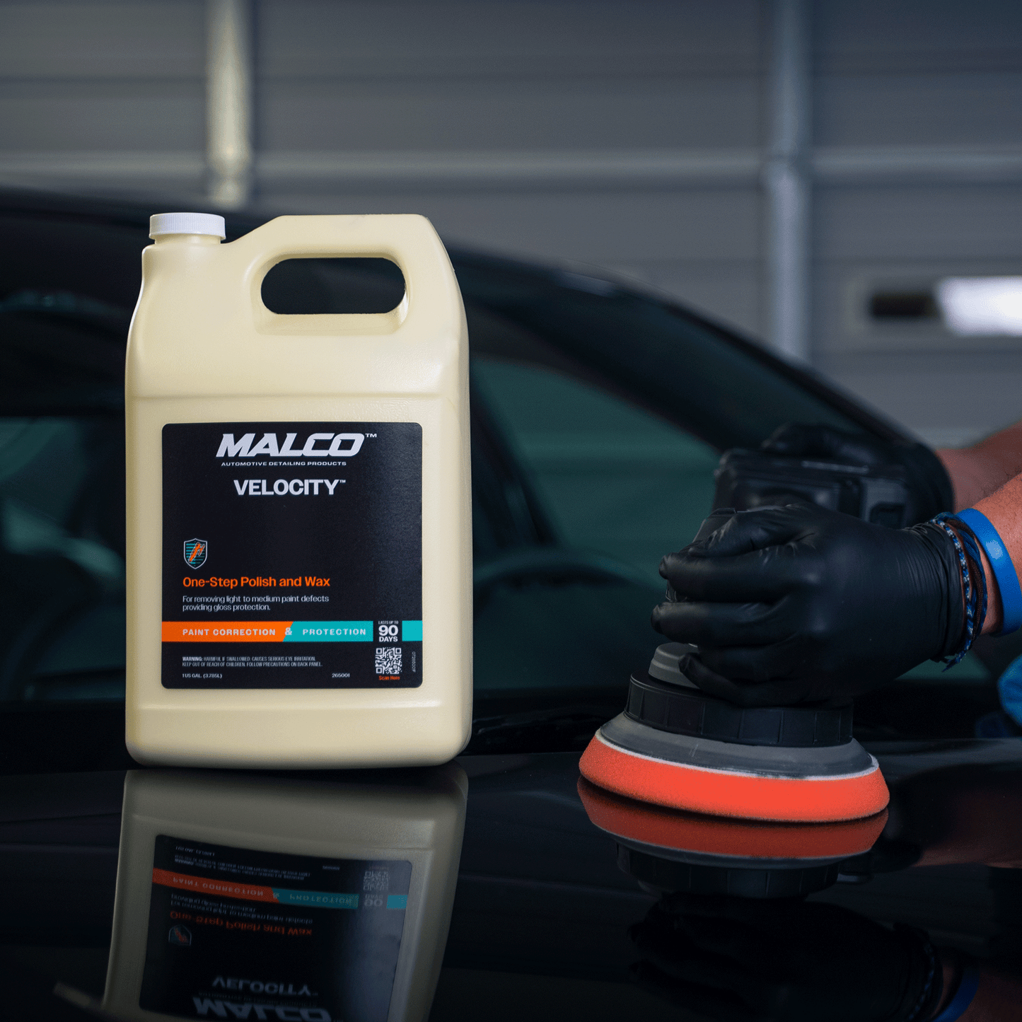 Malco Automotive Velocity One-step Polish And Wax