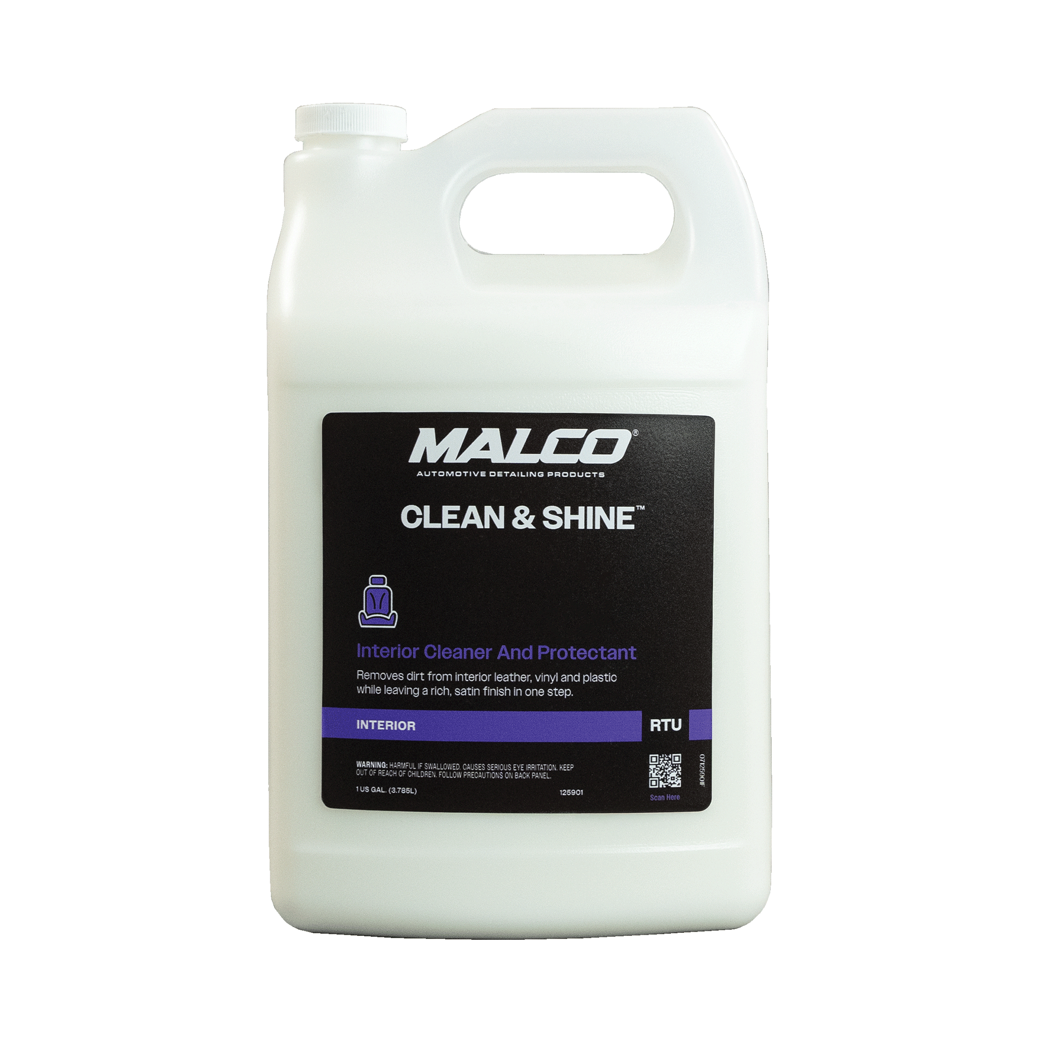 Malco Automotive 125901 Clean & Shine™ Interior Cleaner And Protectant