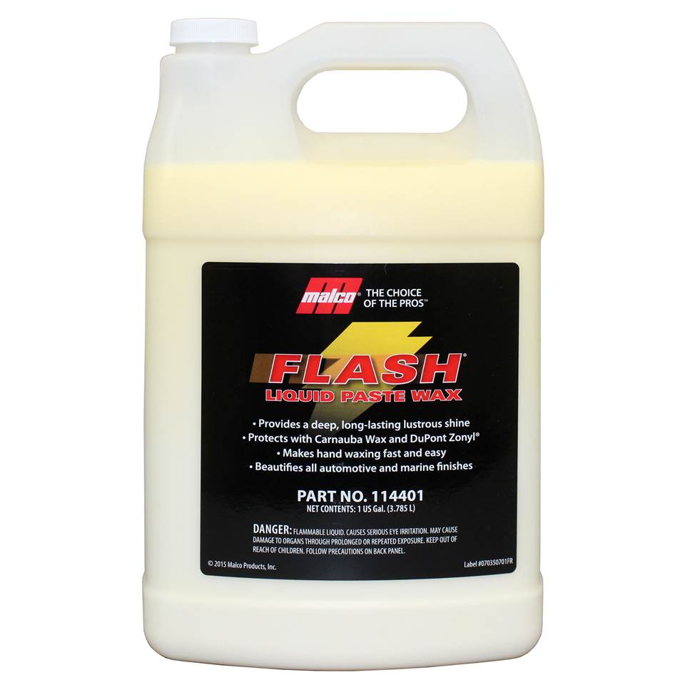 Malco Automotive 114401 Flash® Liquid Paste Wax