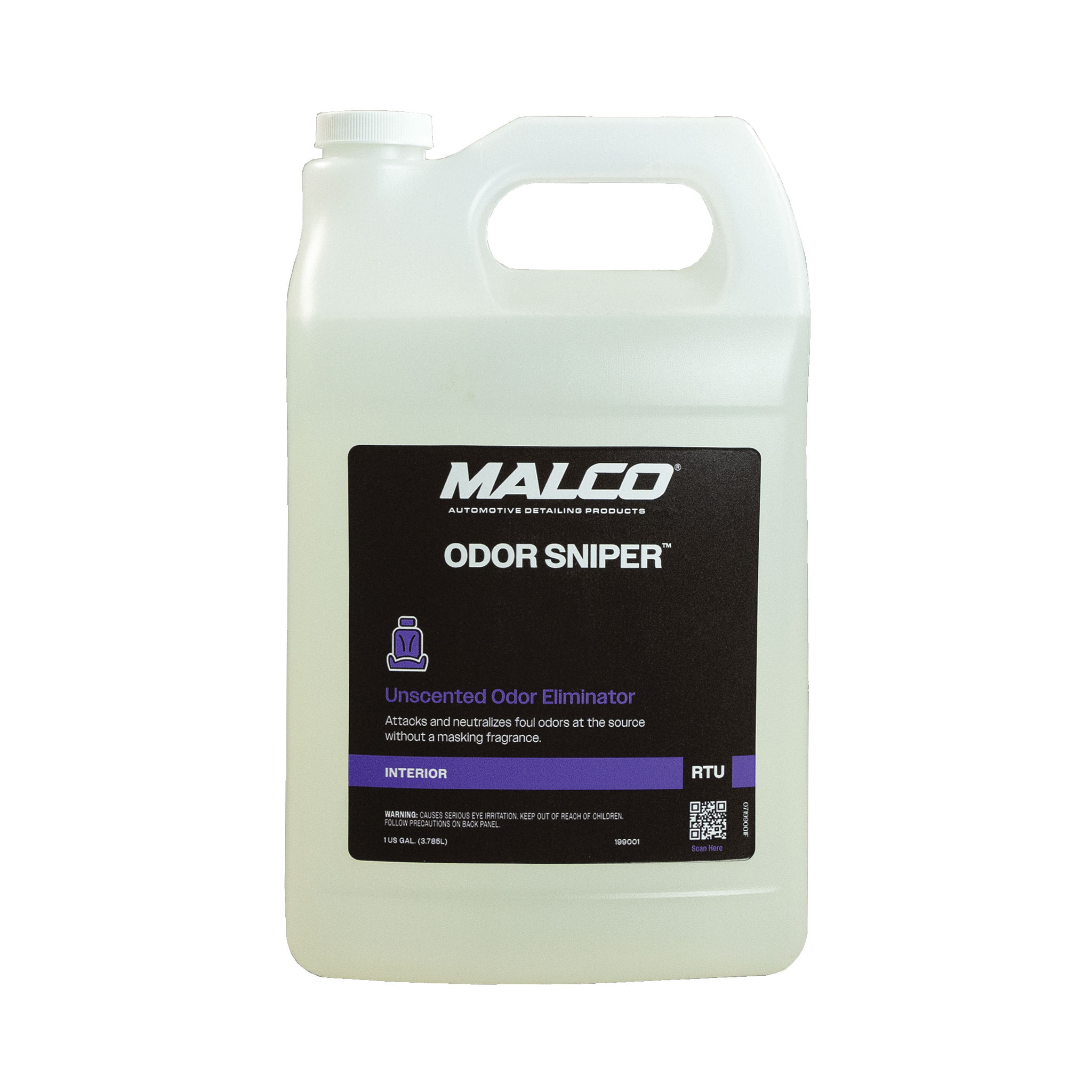 Malco Automotive 199001 Odor Sniper™ Fragrance-free Odor Eliminator