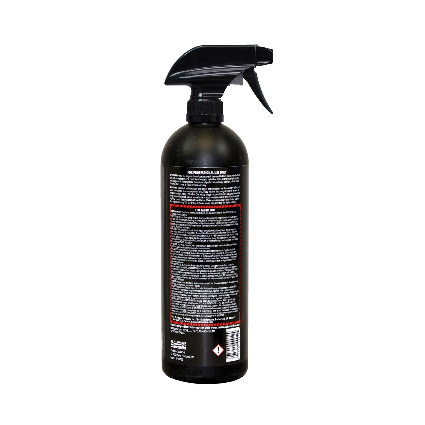 Malco Automotive 260716 Epic® Fabric Coat