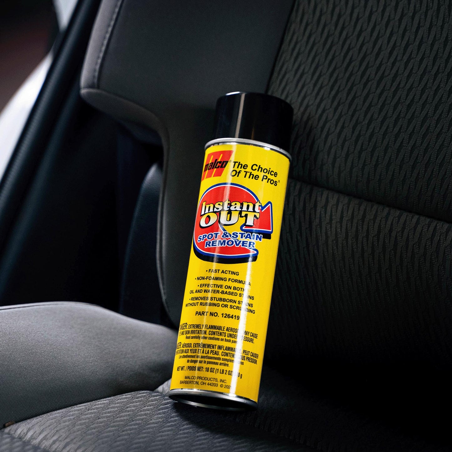 Malco Automotive 126419 Instant Out Spot And Stain Remover