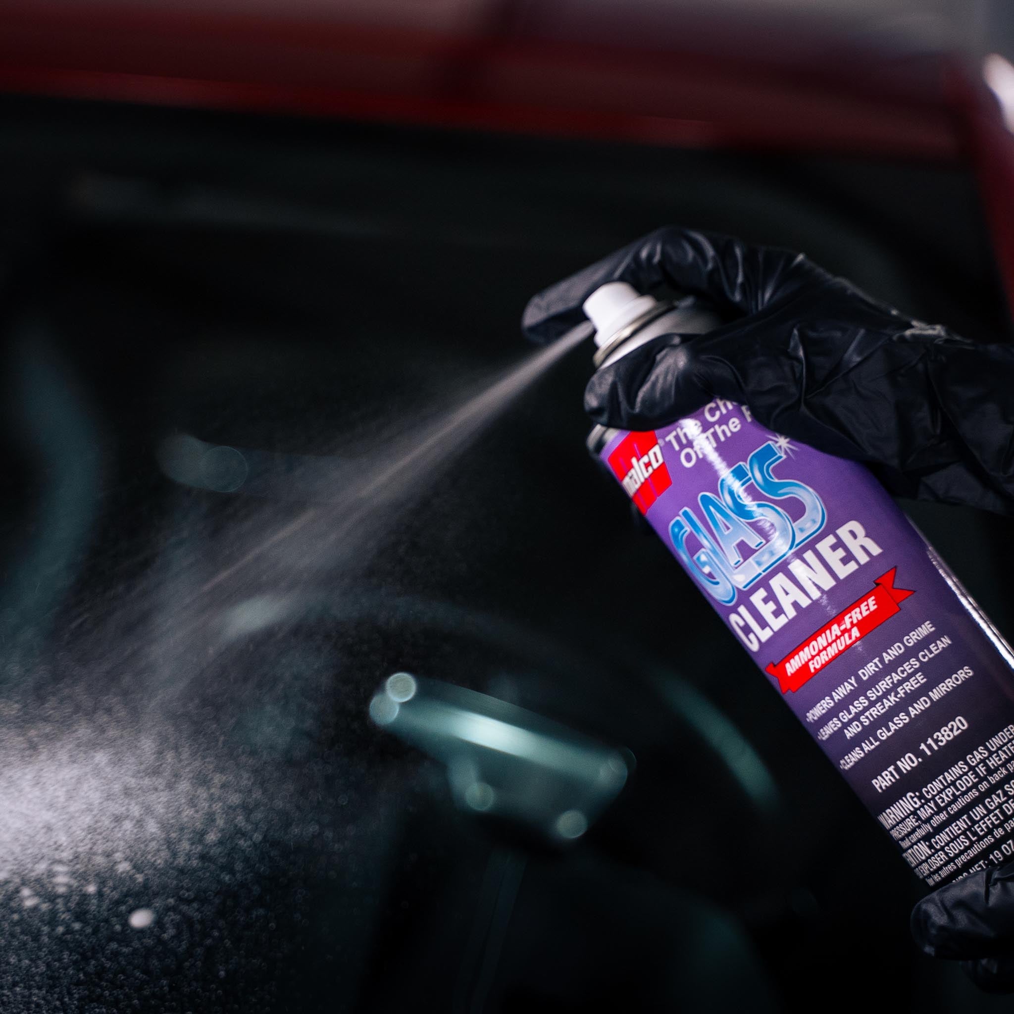 Malco Automotive DIST-ONLY-113820 Ammonia Free Glass Cleaner Aerosol