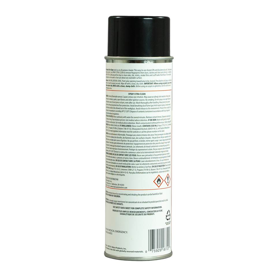 Malco Automotive DIST-ONLY-108720 Spray Citra Clean™ All-purpose Cleaner