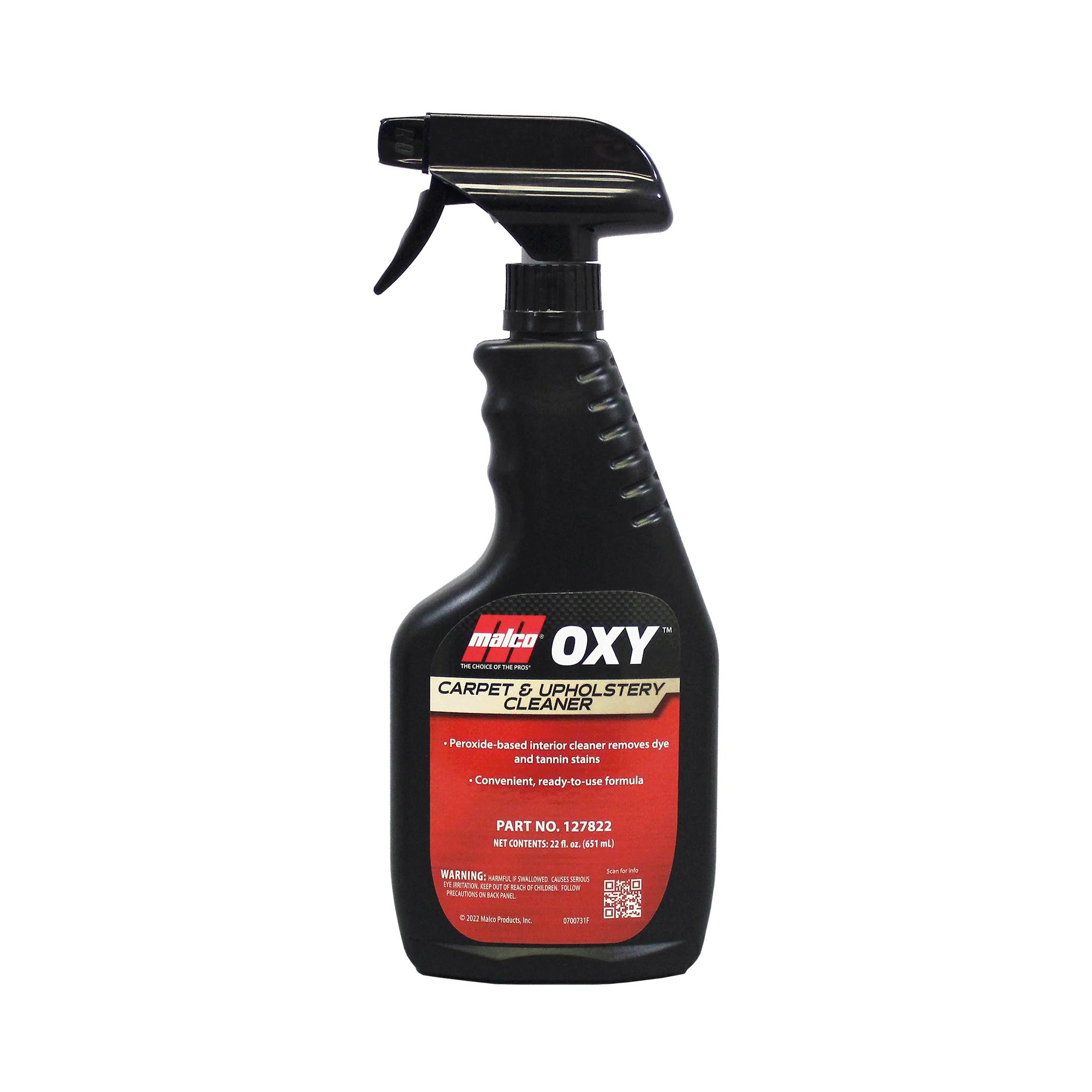 Malco Automotive 127822 Oxy™ Carpet And Upholstery Cleaner