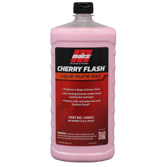 Malco Automotive 124832 Cherry Flash® Liquid Paste Wax