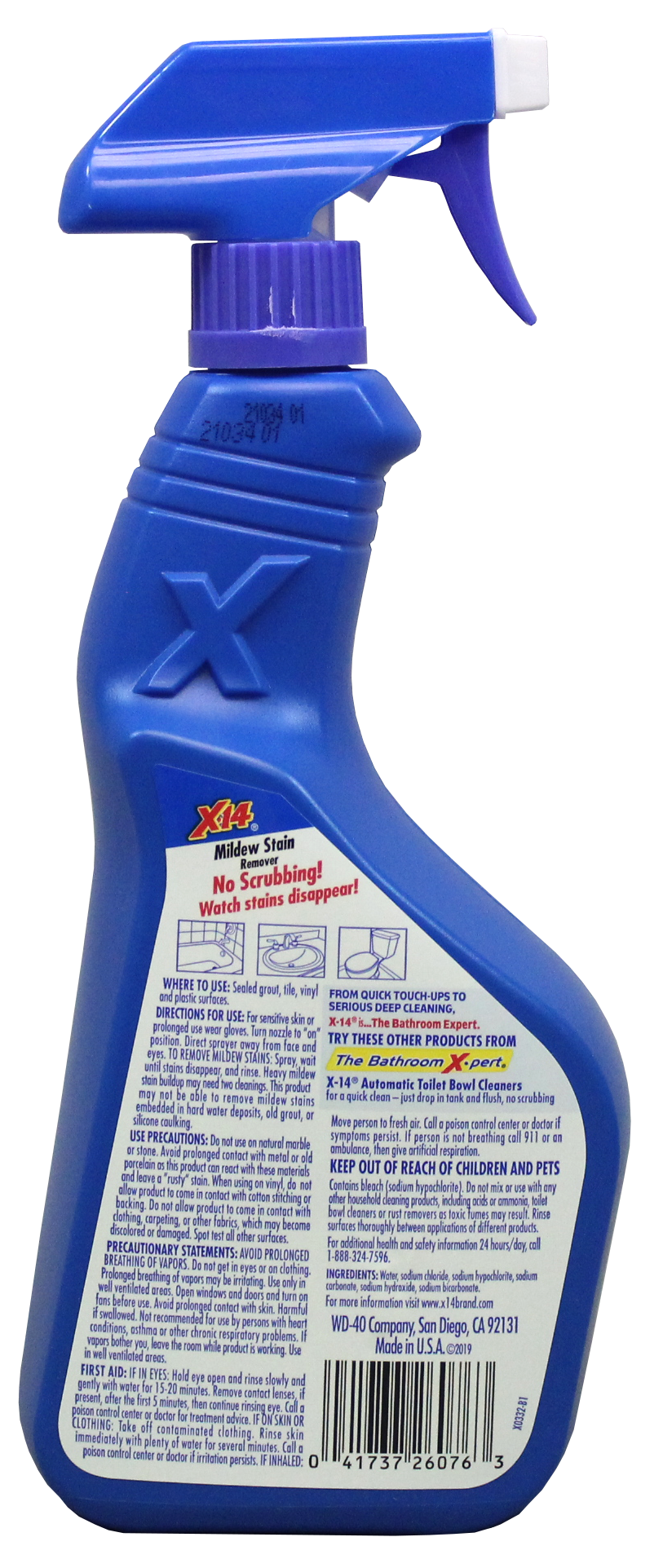 Malco Automotive 260764 X-14 Mildew Stain Remover