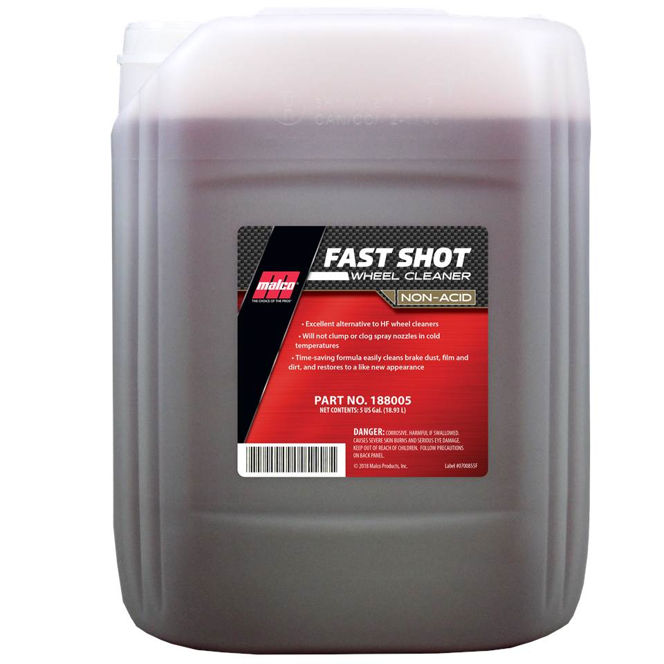 Malco Automotive DIST-ONLY-188005 Fast Shot Wheel & Tire Cleaner Non-acid Formula