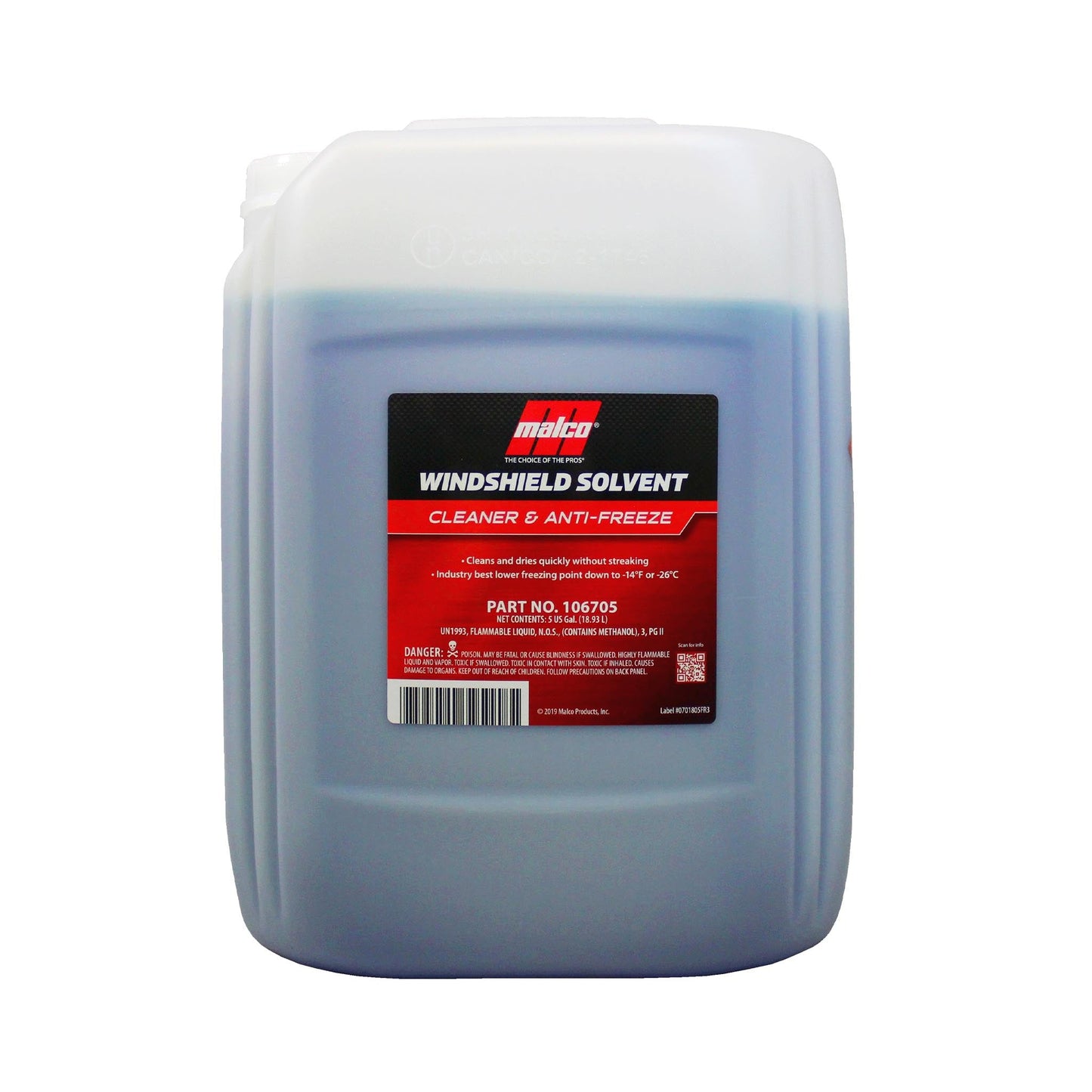 Malco Automotive DIST-ONLY-106705 Windshield Solvent Concentrate