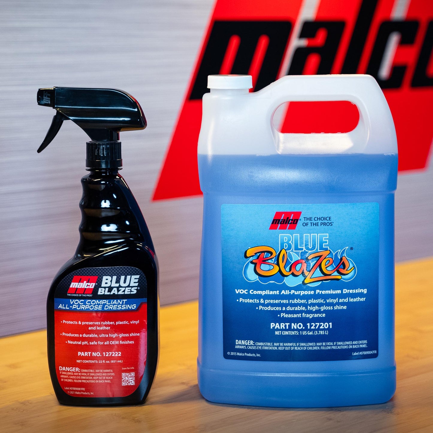 Malco Automotive Blue Blazes™ All-in-one Dressing - Voc