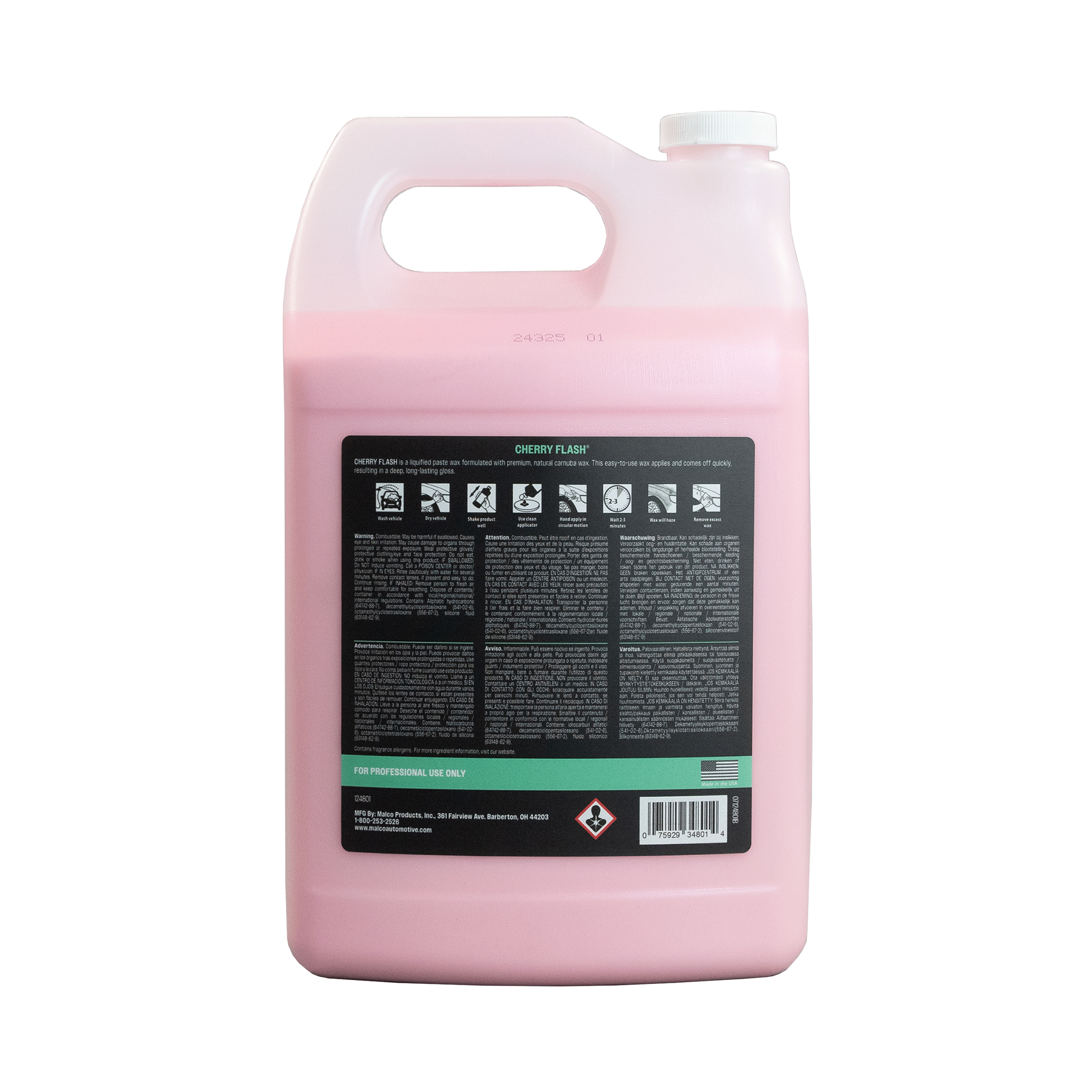 Malco Automotive Cherry Flash® Liquid Paste Wax