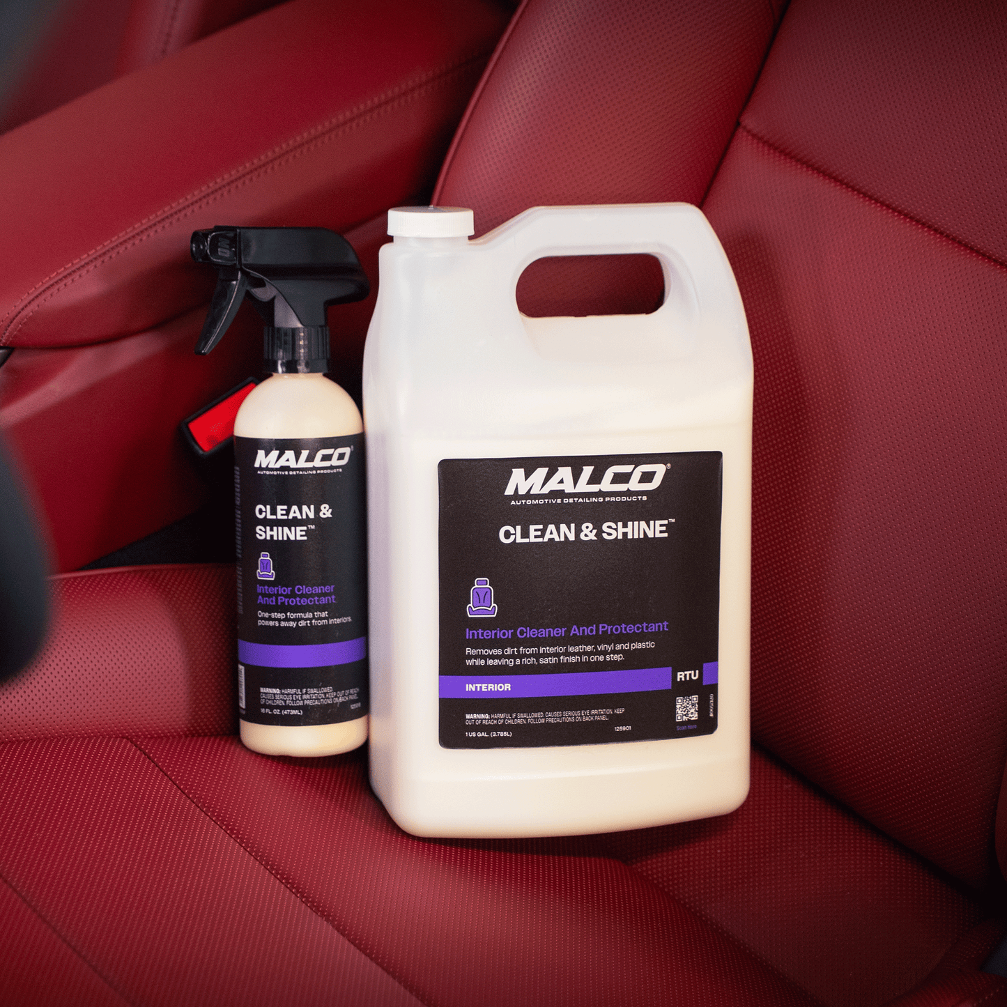 Malco Automotive Clean & Shine™ Interior Cleaner And Protectant