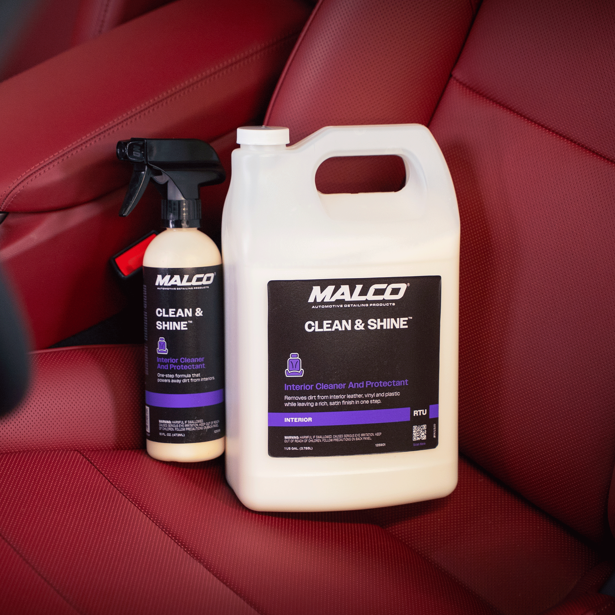 Malco Automotive Clean & Shine™ Interior Cleaner And Protectant