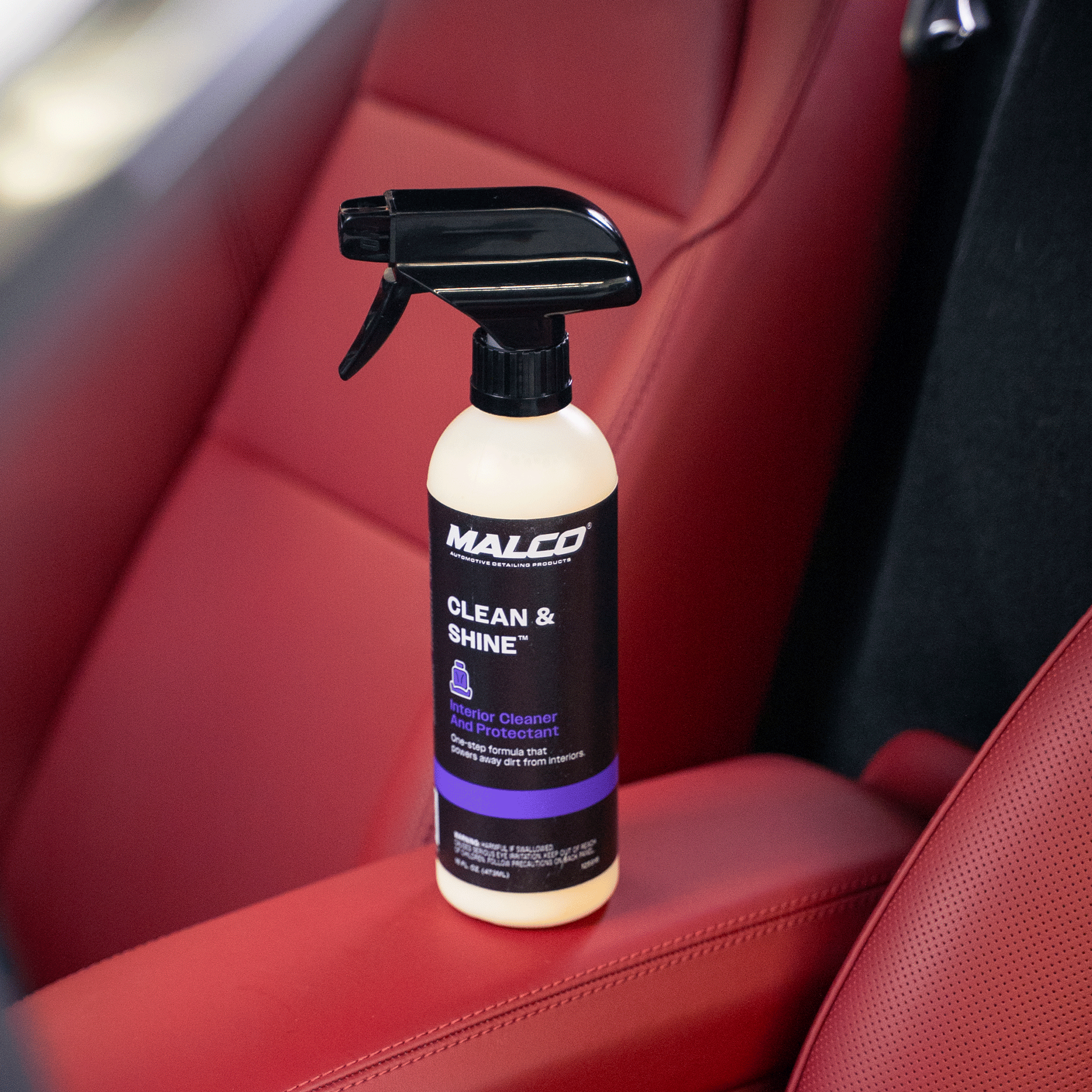 Malco Automotive Clean & Shine™ Interior Cleaner And Protectant