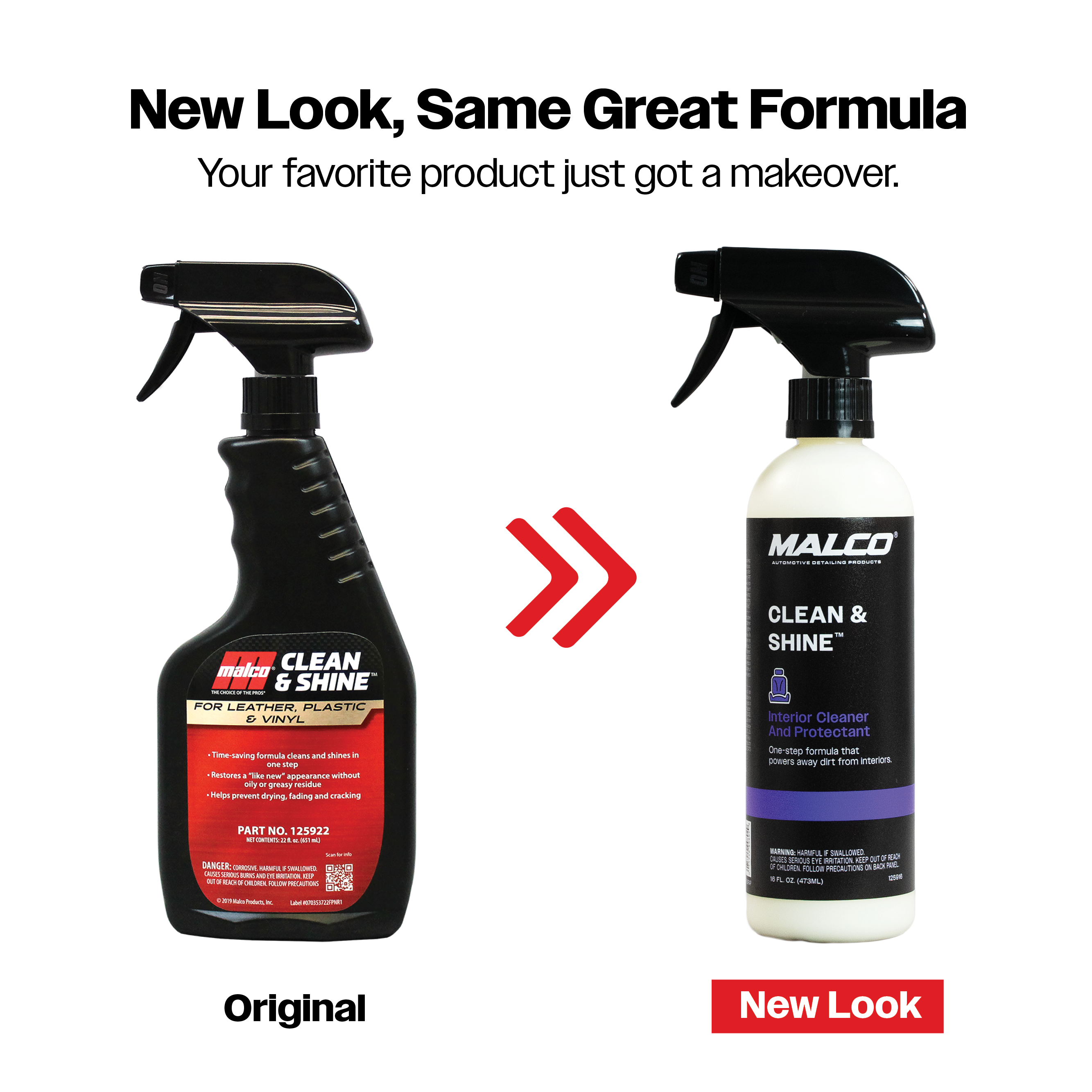 Malco Automotive Clean & Shine™ Interior Cleaner And Protectant