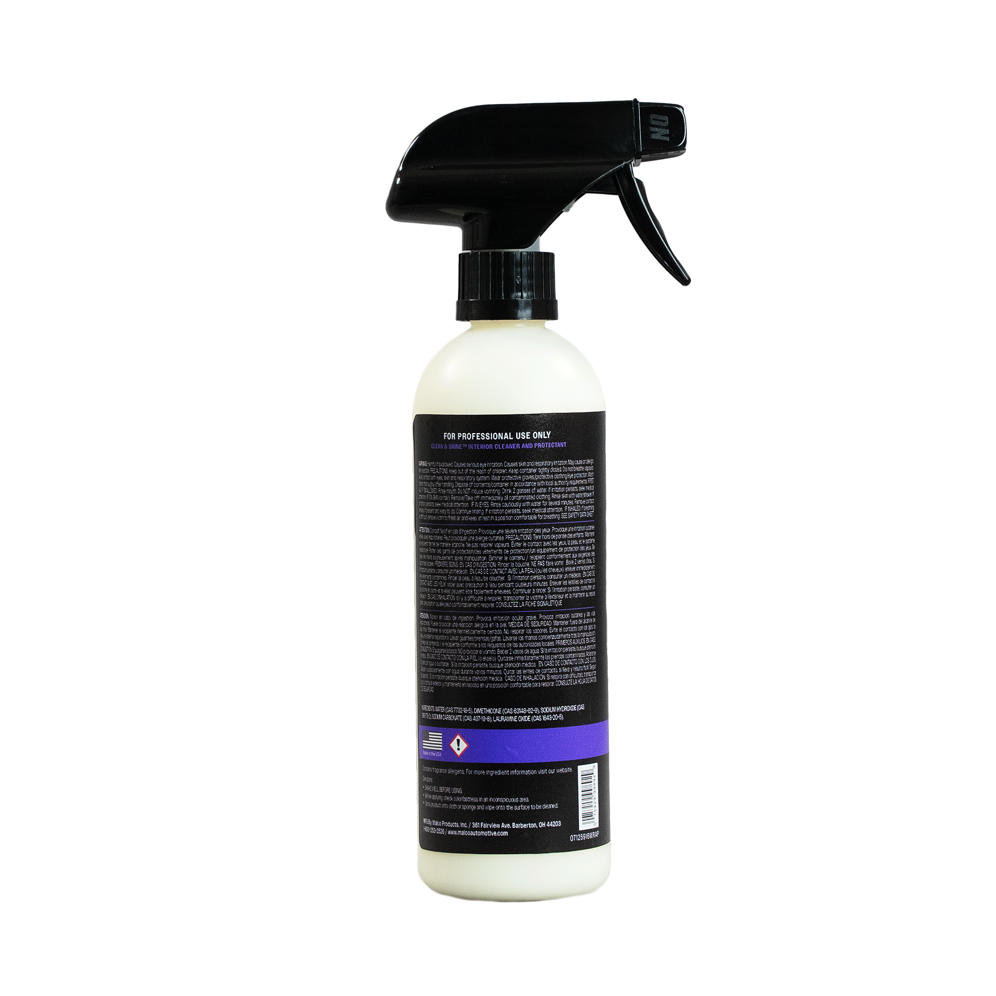 Malco Automotive Clean & Shine™ Interior Cleaner And Protectant