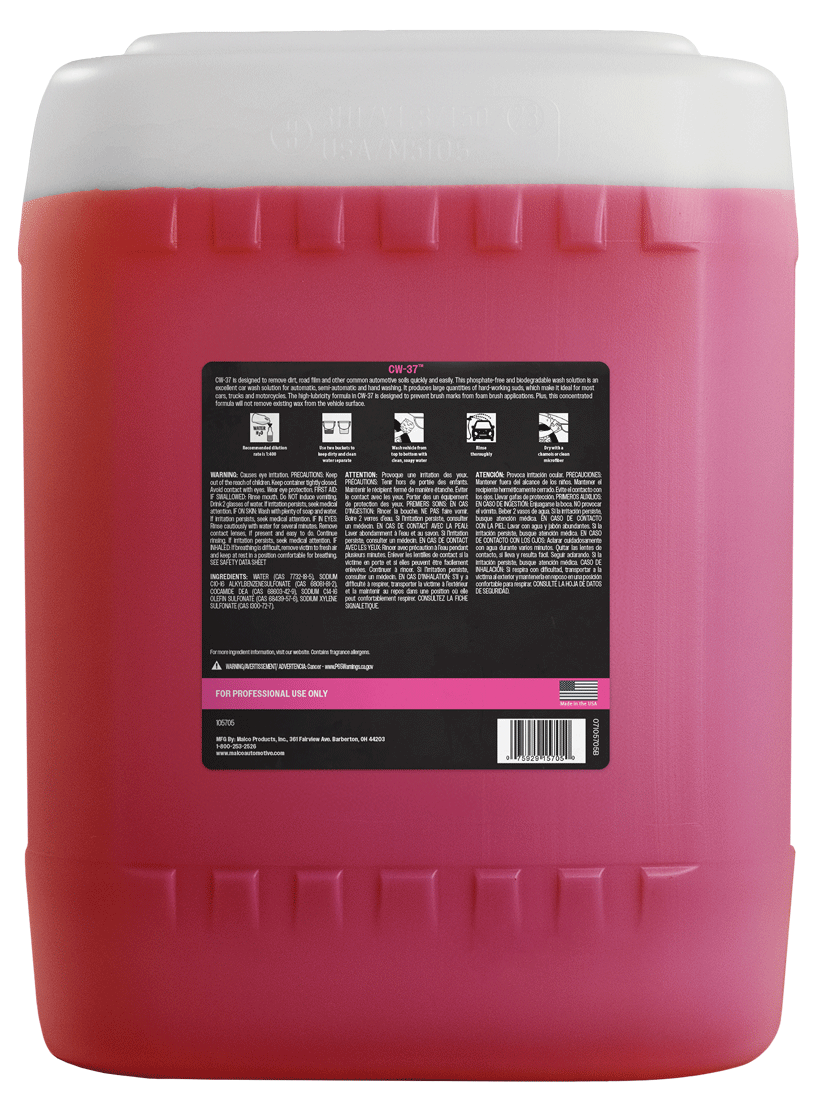 Malco Automotive Cw-37™ Premium Car & Truck Wash Concentrate