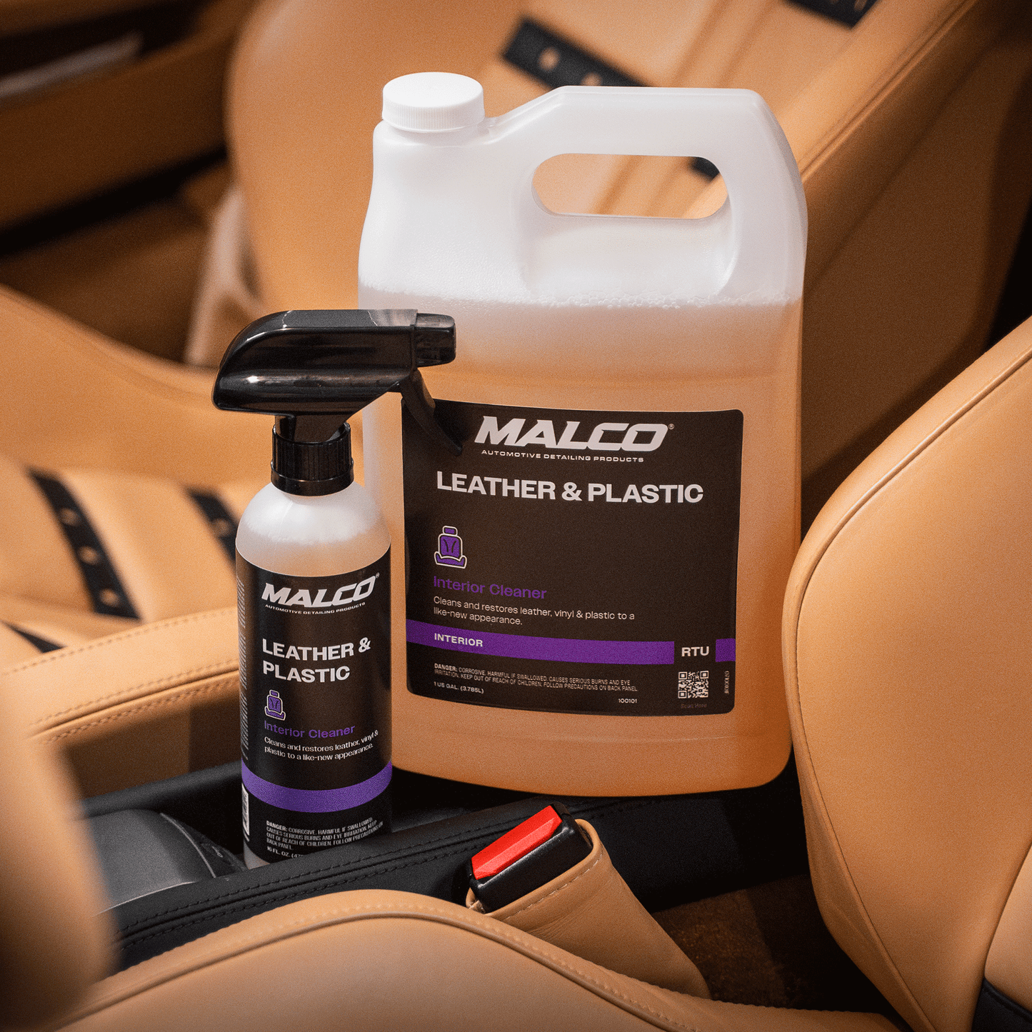 Malco Automotive Leather & Plastic Cleaner