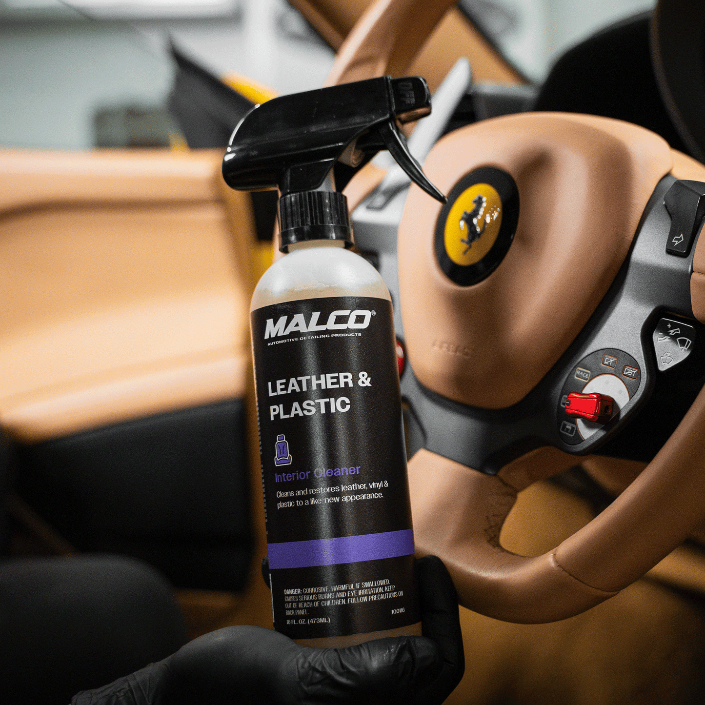 Malco Automotive Leather & Plastic Cleaner