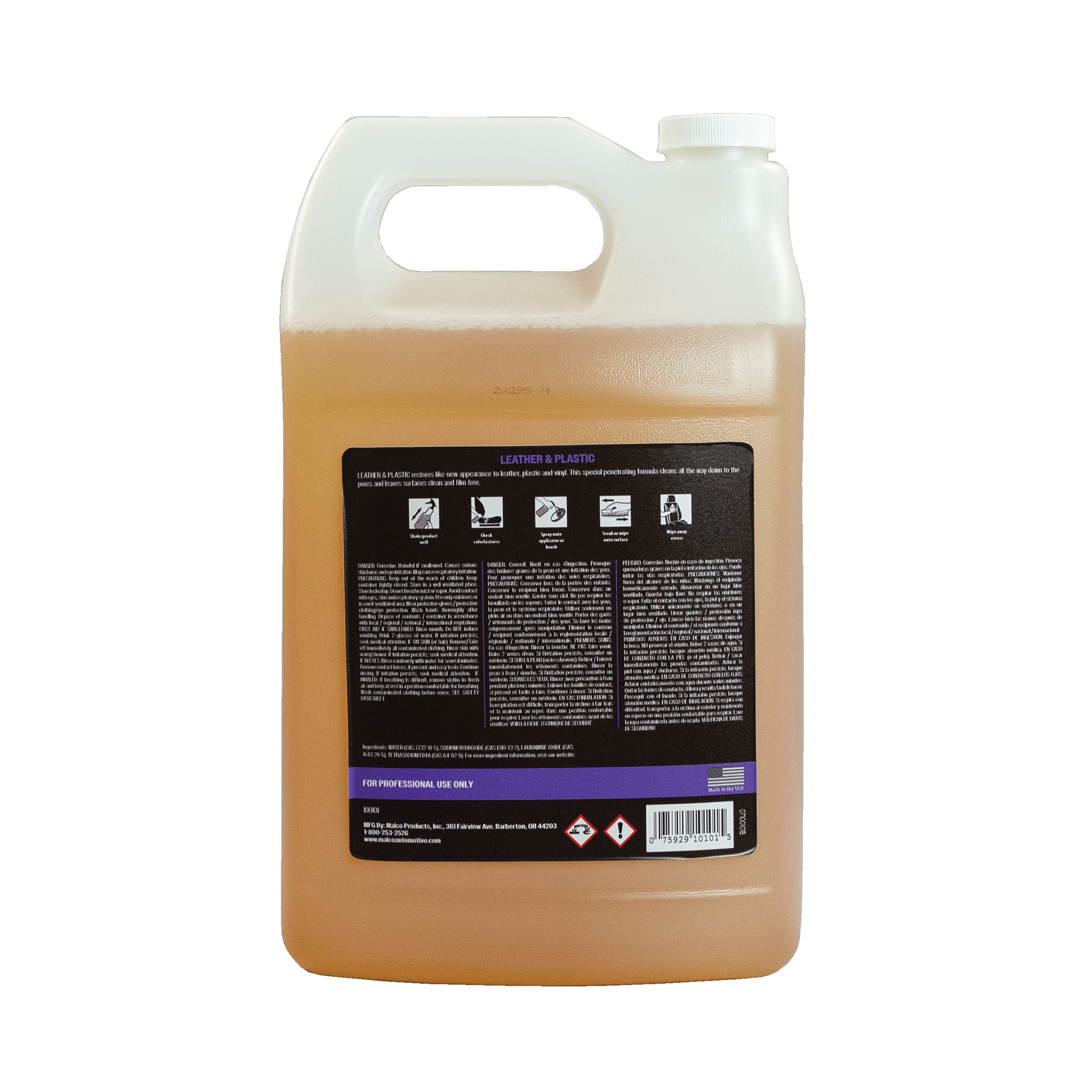 Malco Automotive Leather & Plastic Cleaner