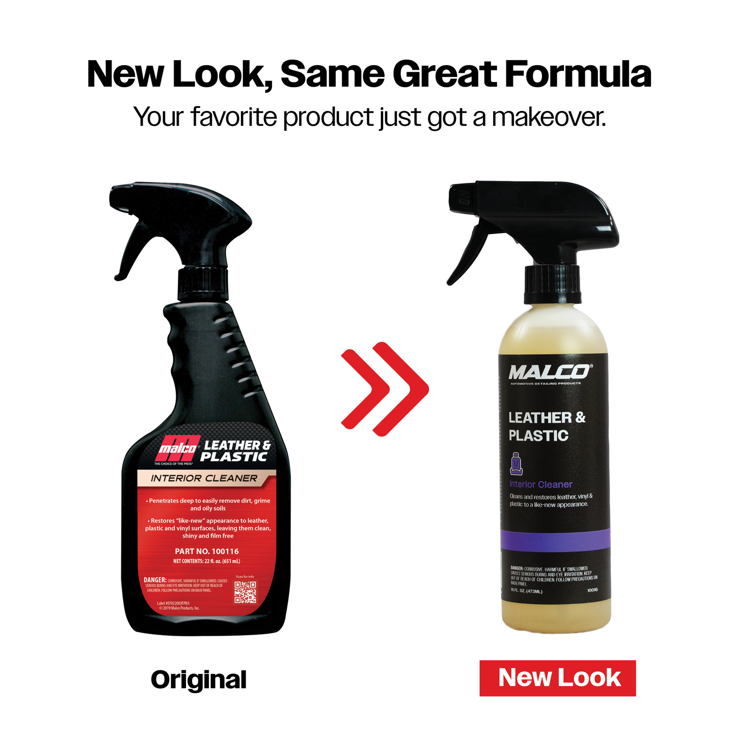 Malco Automotive Leather & Plastic Cleaner