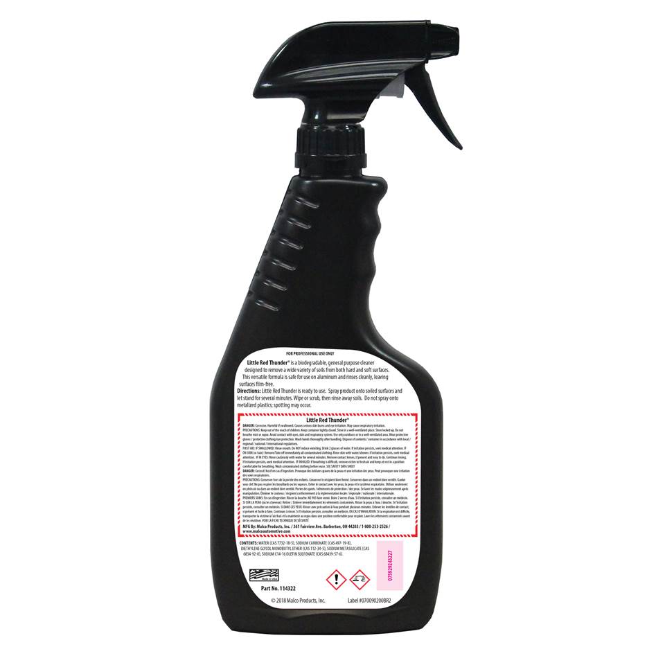 Malco Automotive Little Red Thunder® Biodegradable Cleaner