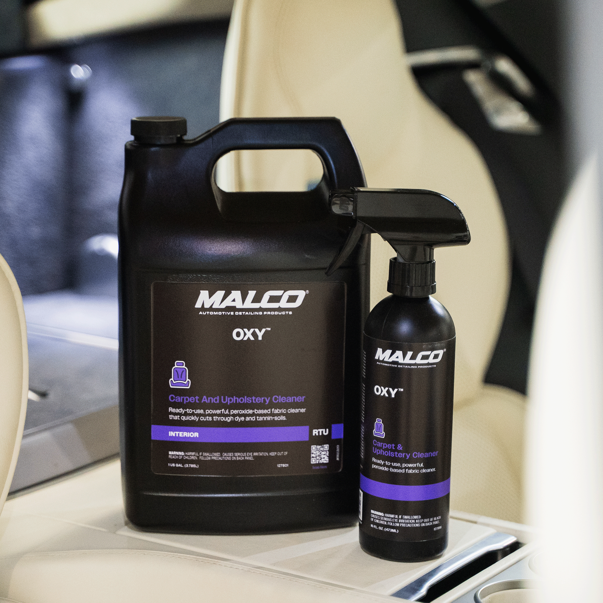 Malco Automotive Oxy™ Carpet And Upholstery Cleaner