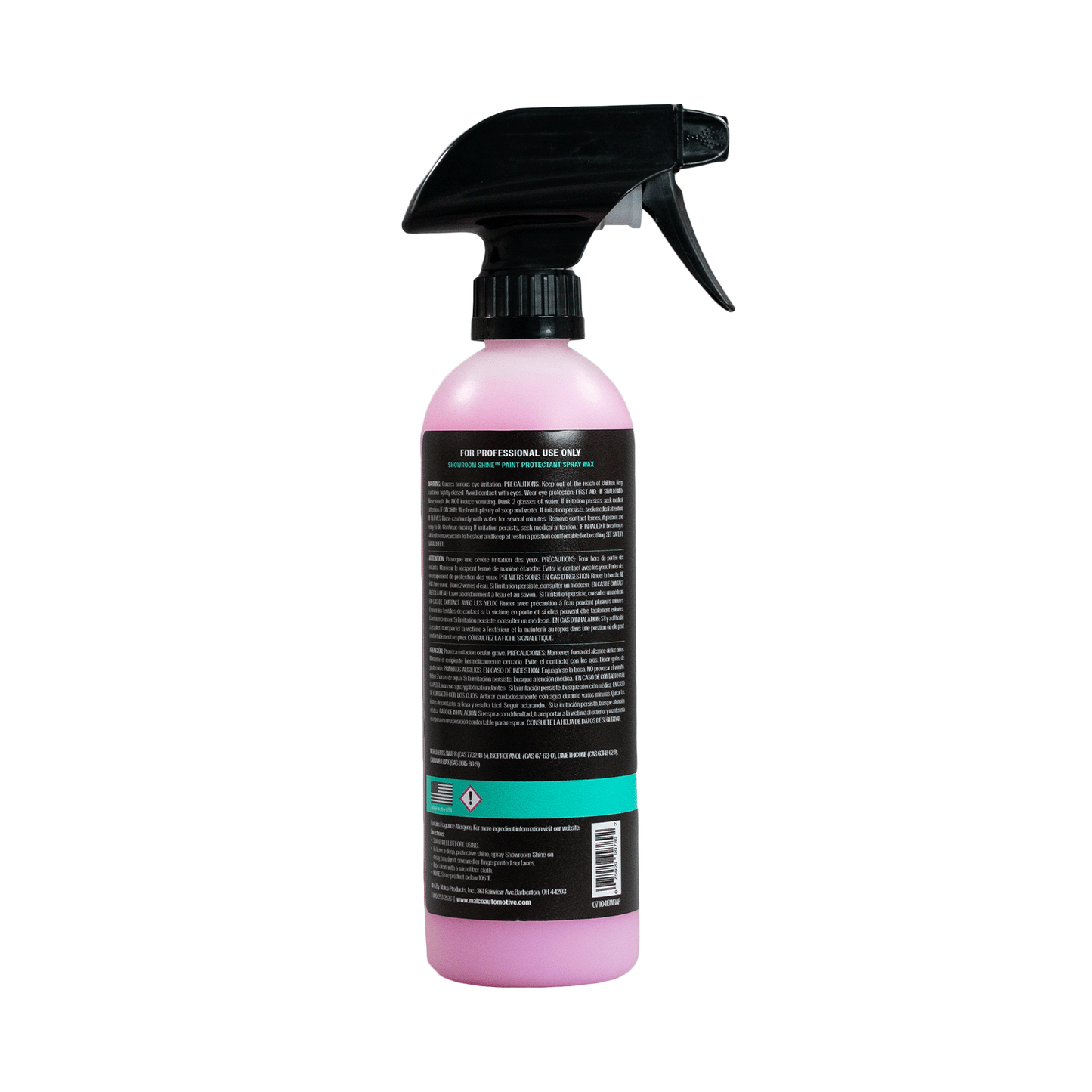 Malco Automotive Showroom Shine™ Spray Wax
