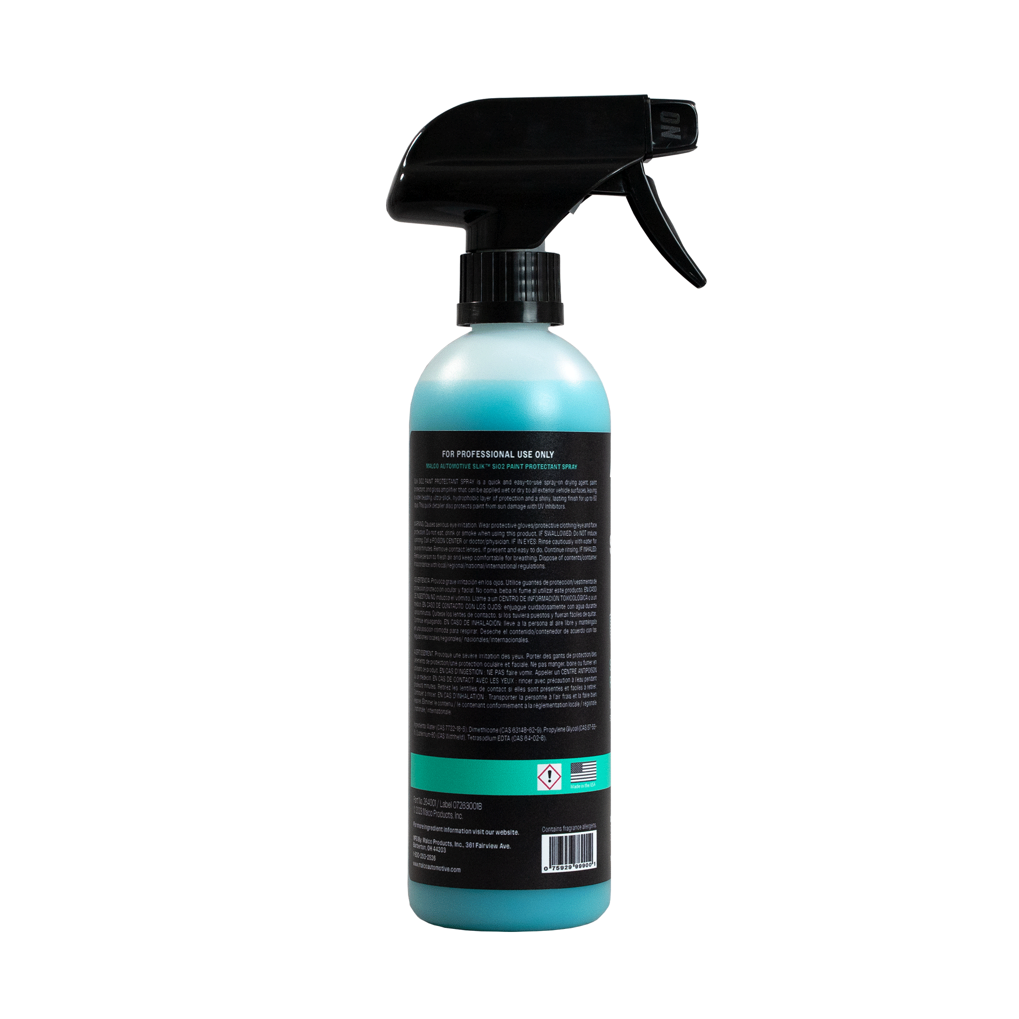 Malco Automotive Slik Sio2 Paint Protectant Spray