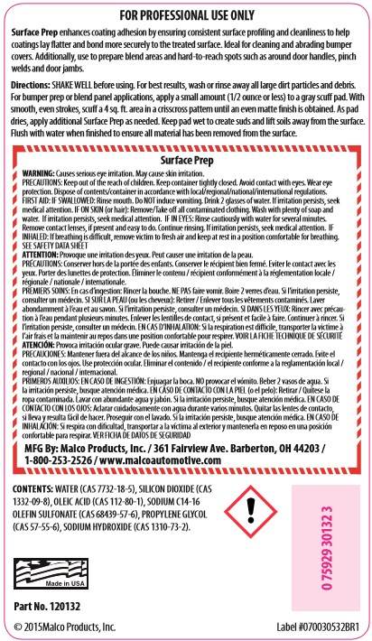 Malco Automotive 120132 Surface Prep Adhesion Promoter