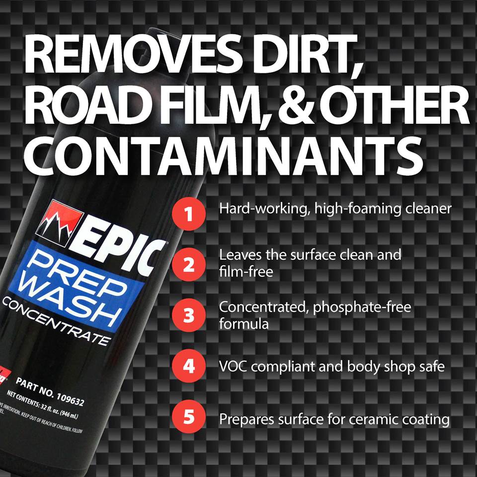 Epic® Ceramic Prep Wash Concentrate