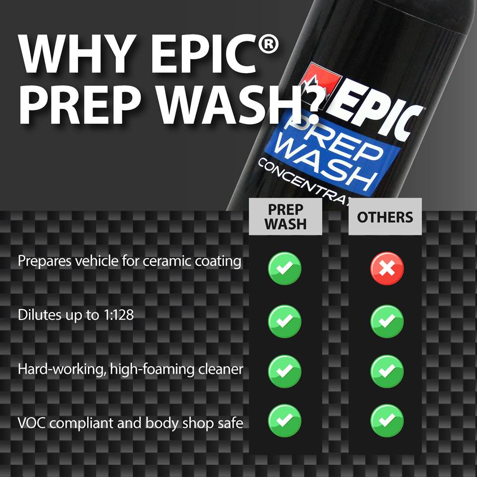 Epic® Ceramic Prep Wash Concentrate