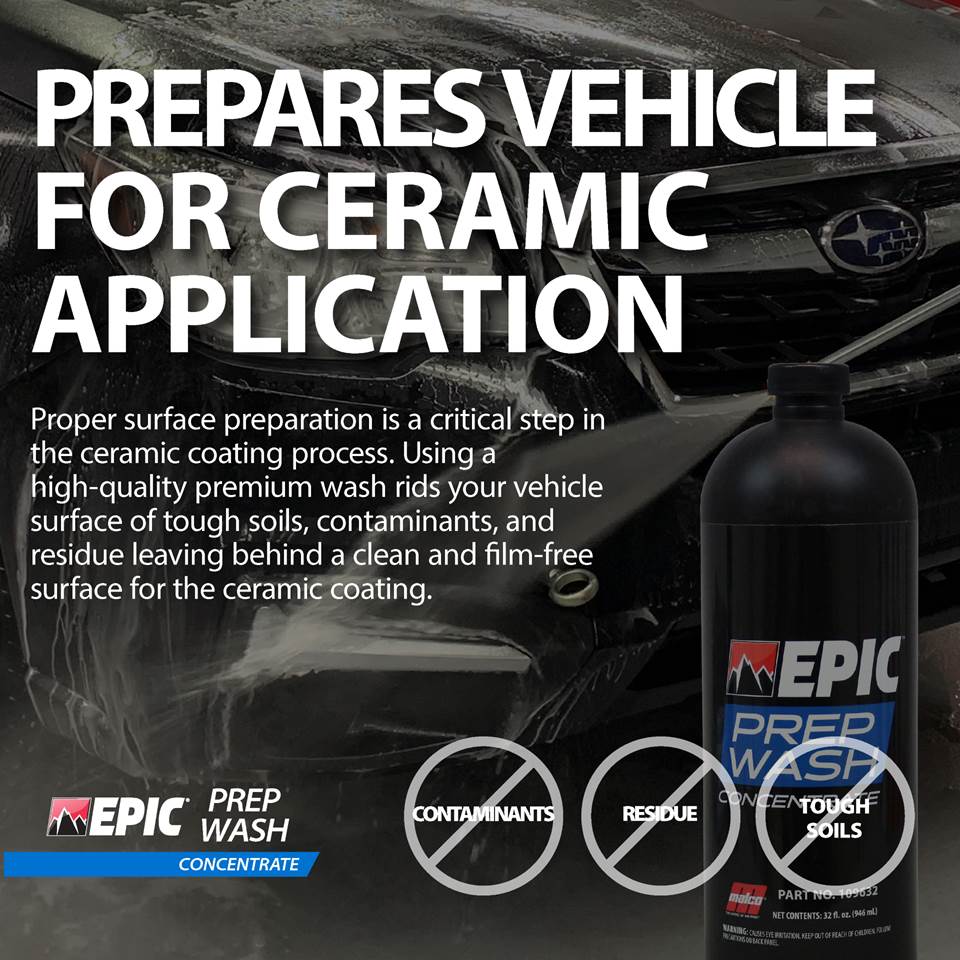 Epic® Ceramic Prep Wash Concentrate