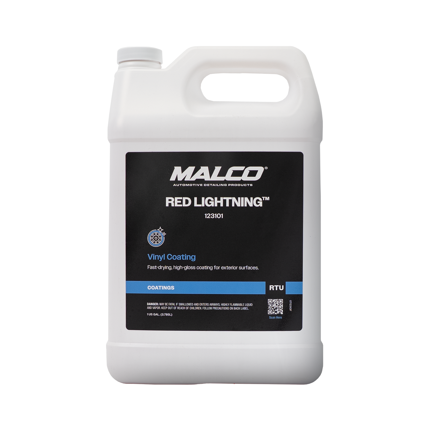 Malco Automotive 123101 Red Lightning ™ Vinyl Coating