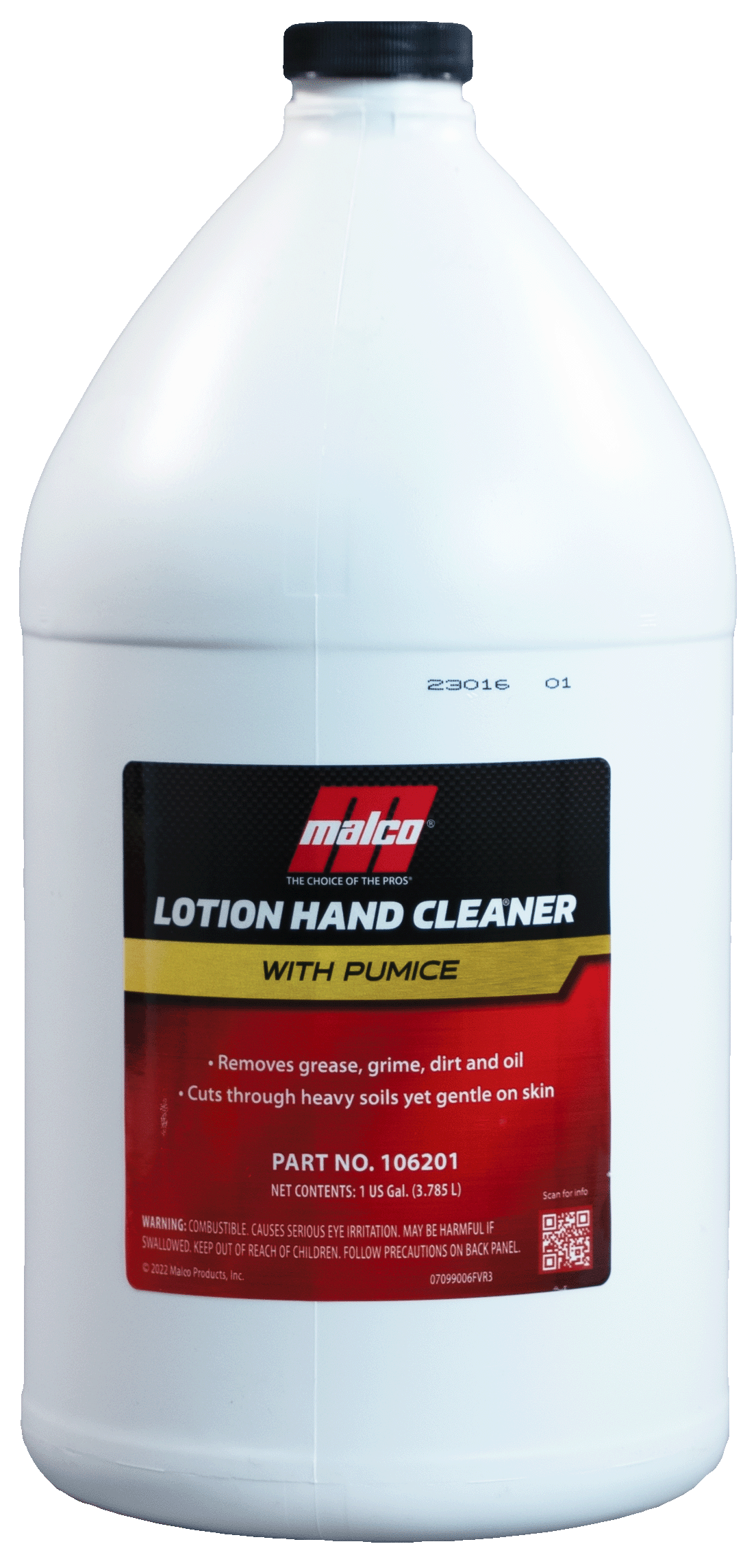 Malco Automotive 106201 Lotion Hand Cleaner With Pumice