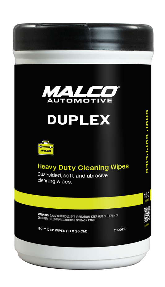 Malco Automotive 2900130 Duplex™ Heavy Duty Cleaning Wipes