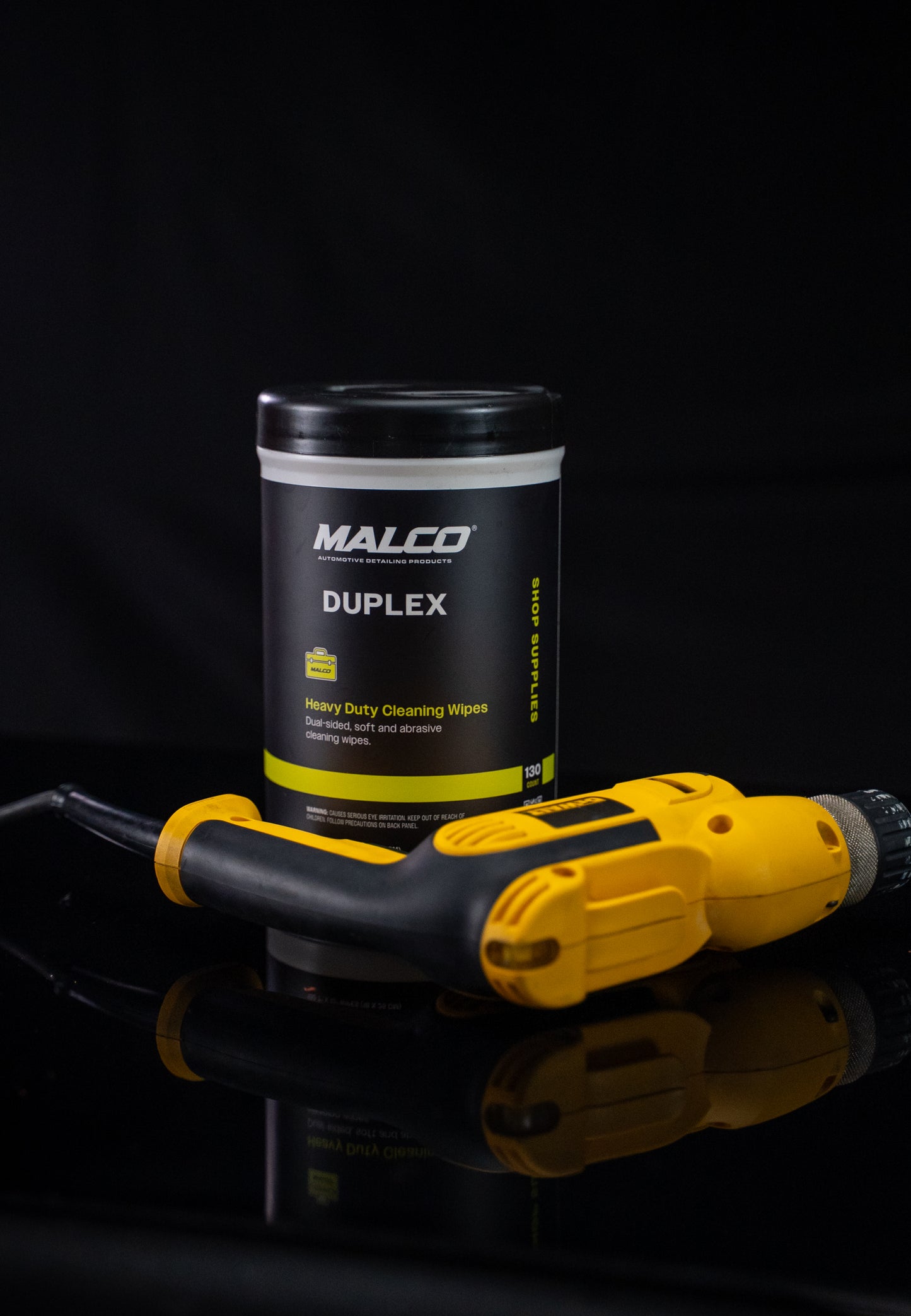 Malco Automotive 2900130 Duplex™ Heavy Duty Cleaning Wipes