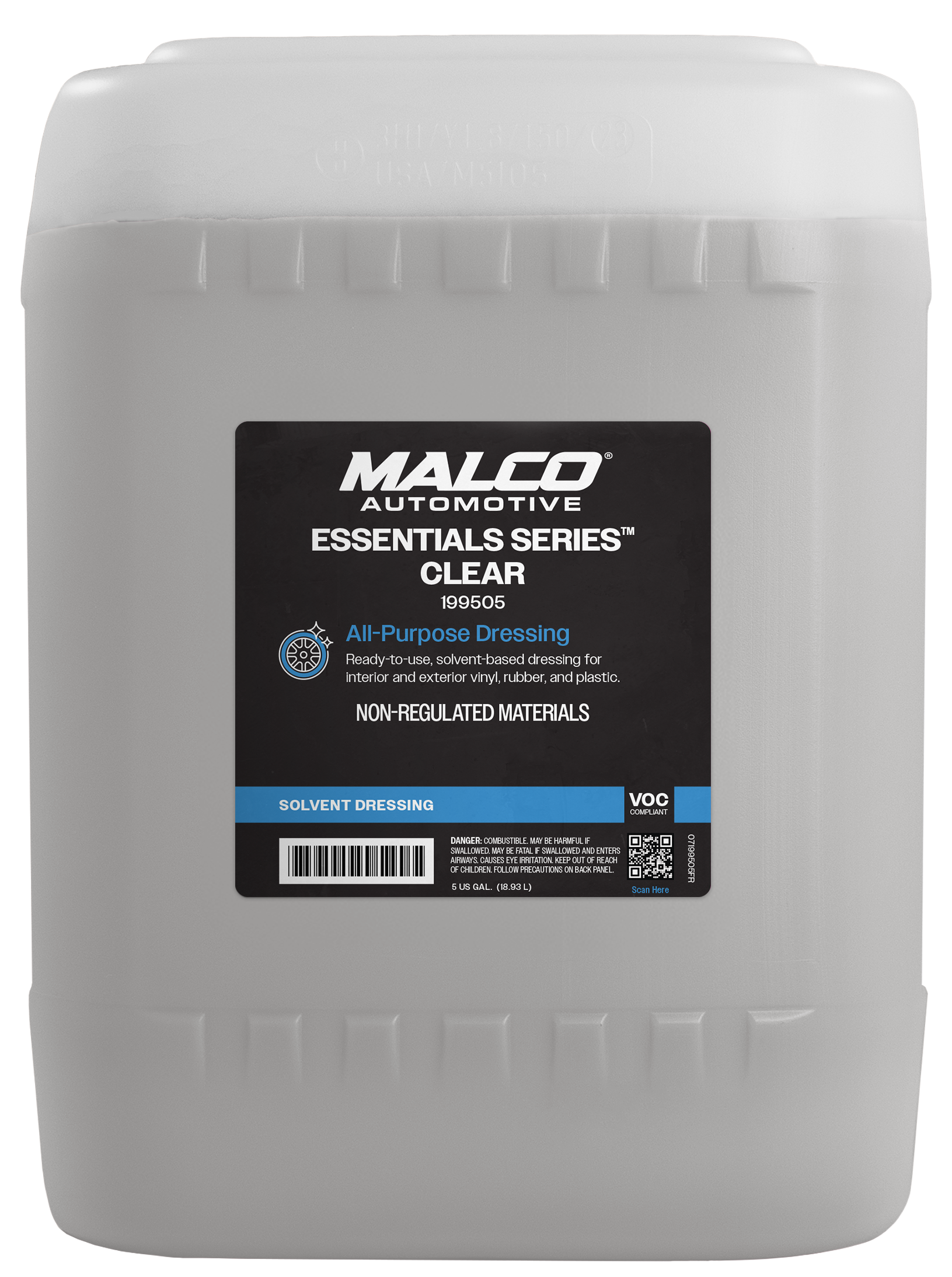 Malco Automotive DIST-ONLY-199505 Essentials Series™ Clear Dressing