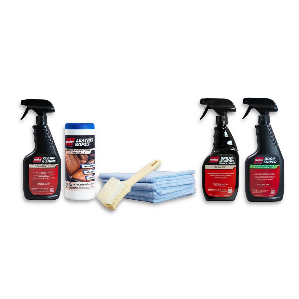 Malco Automotive 800419 Car Care Interior Detailing Kit