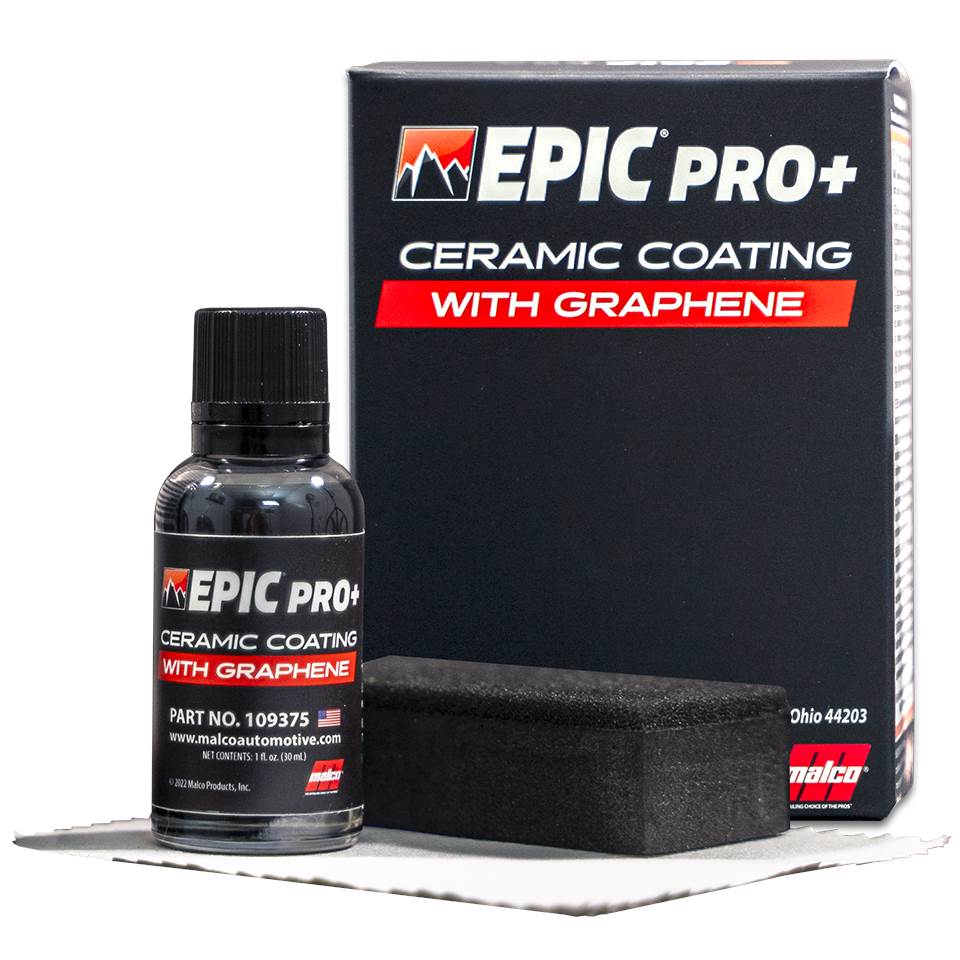 Malco Automotive 109375 Epic® Pro + Ceramic Coating With Graphene Single Use Kit