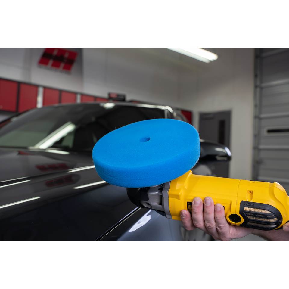 Malco Automotive 810144 Blue Foam Soft Polish Buffing Pad