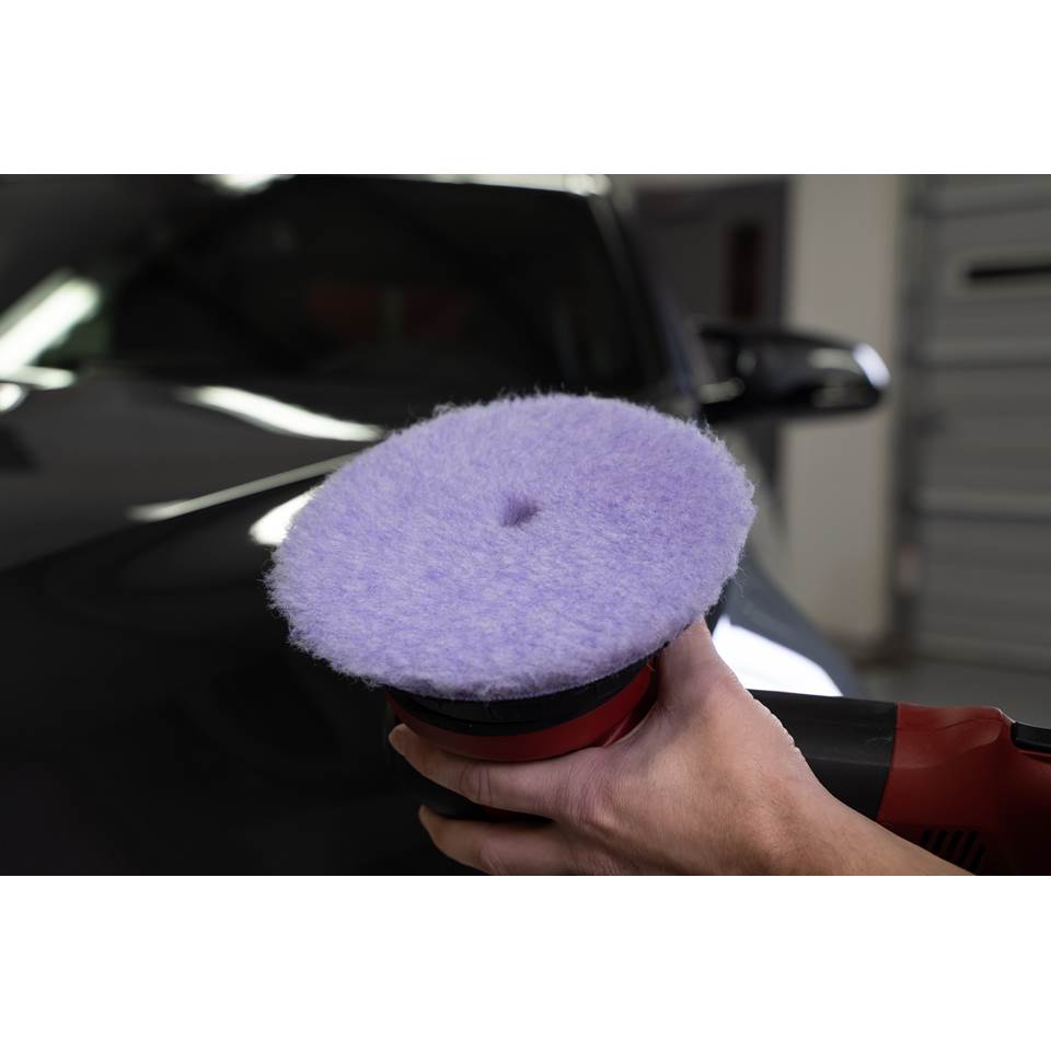 Malco Automotive Epic® Purple Foamed Wool Heavy Duty Buffing Pad