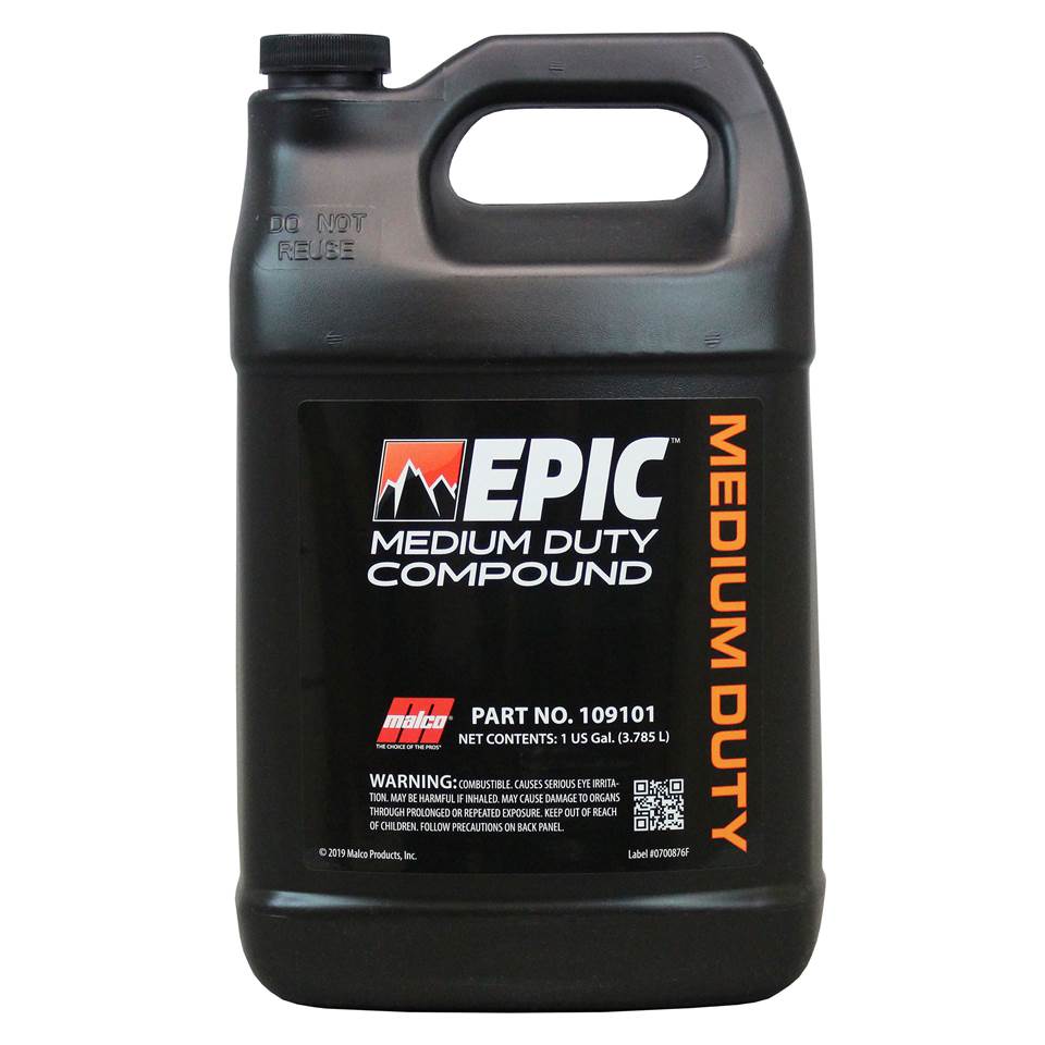 Malco Automotive 109101 Epic® Medium Duty Compound