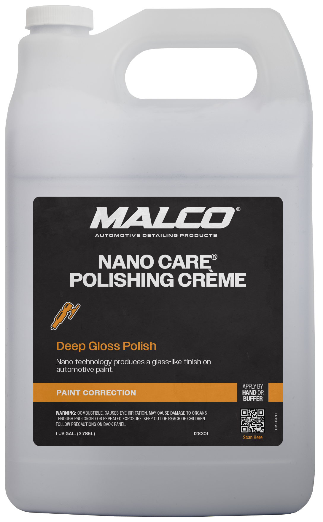 Malco Automotive 128301 Nanocare™ Polishing Crème