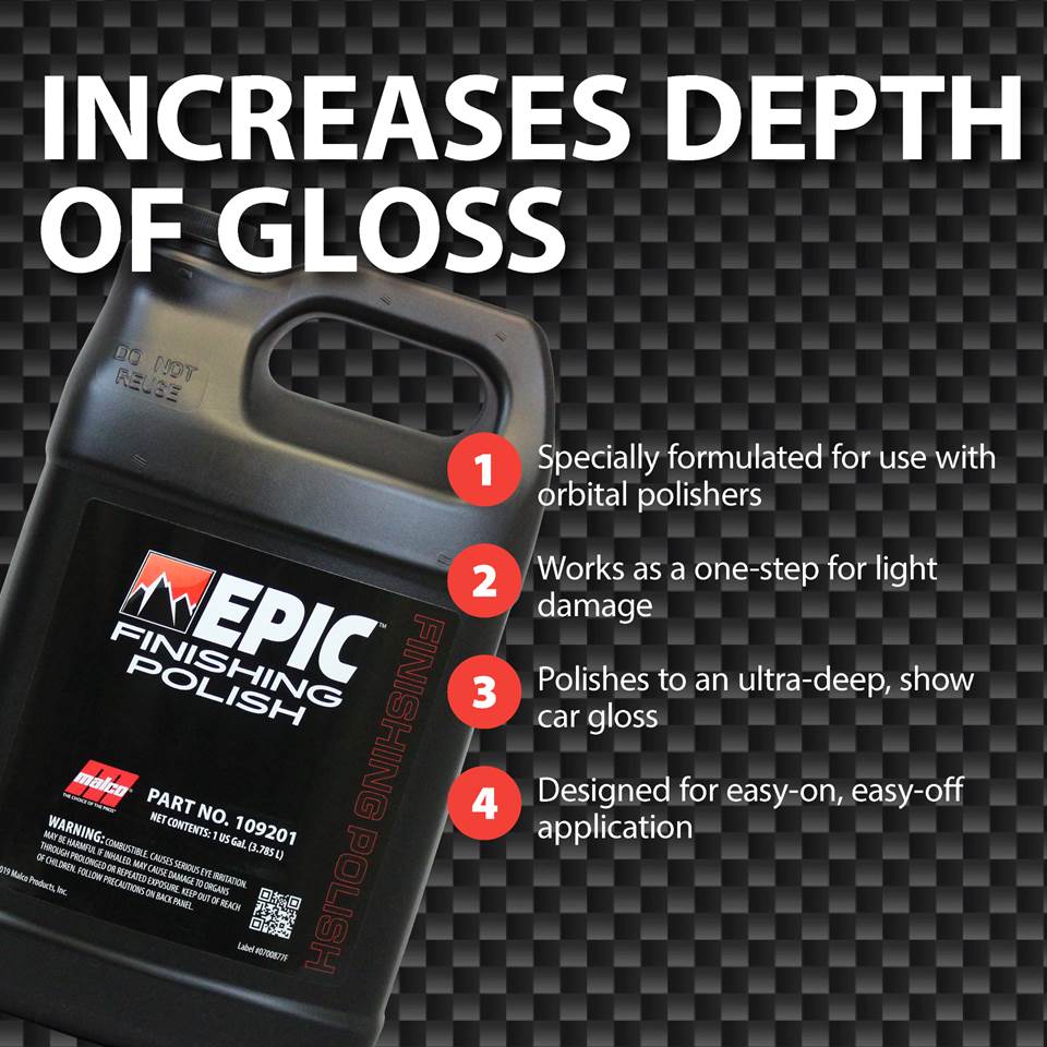 Malco Automotive Epic® Finishing Polish